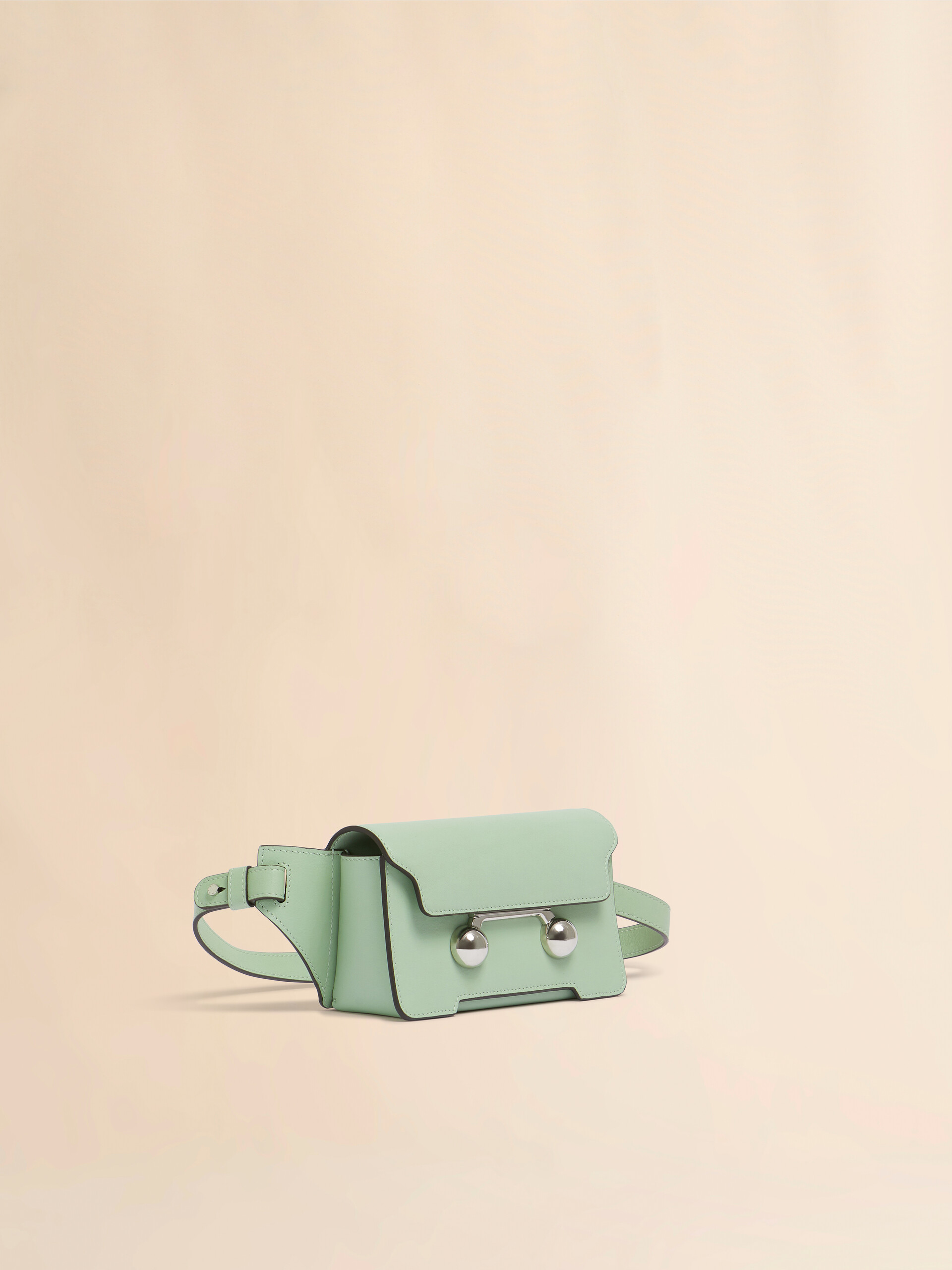 Borsa a tracolla Trunkaroo in pelle blu scuro - Marsupi - Image 6