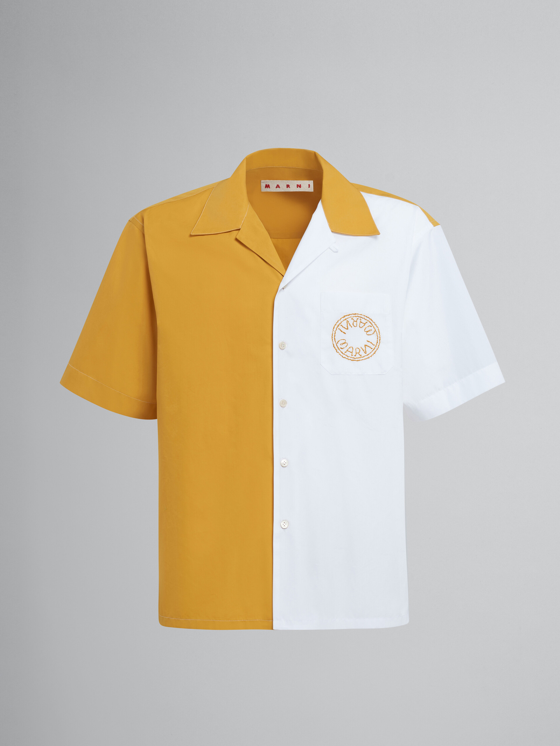 Bio poplin bowling shirt | Marni