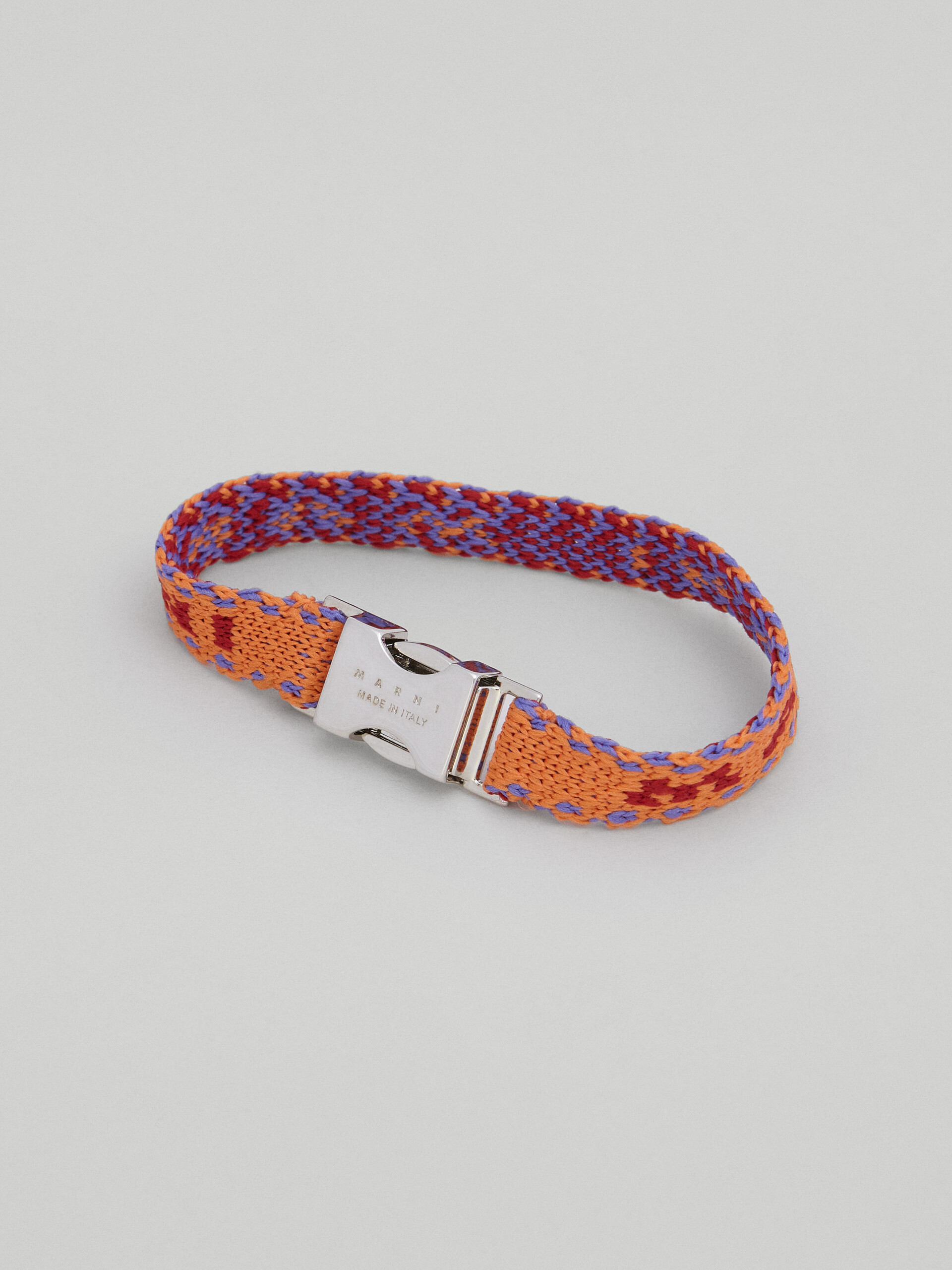 Crochet ribbon logo bracelet - Bracelets - Image 4