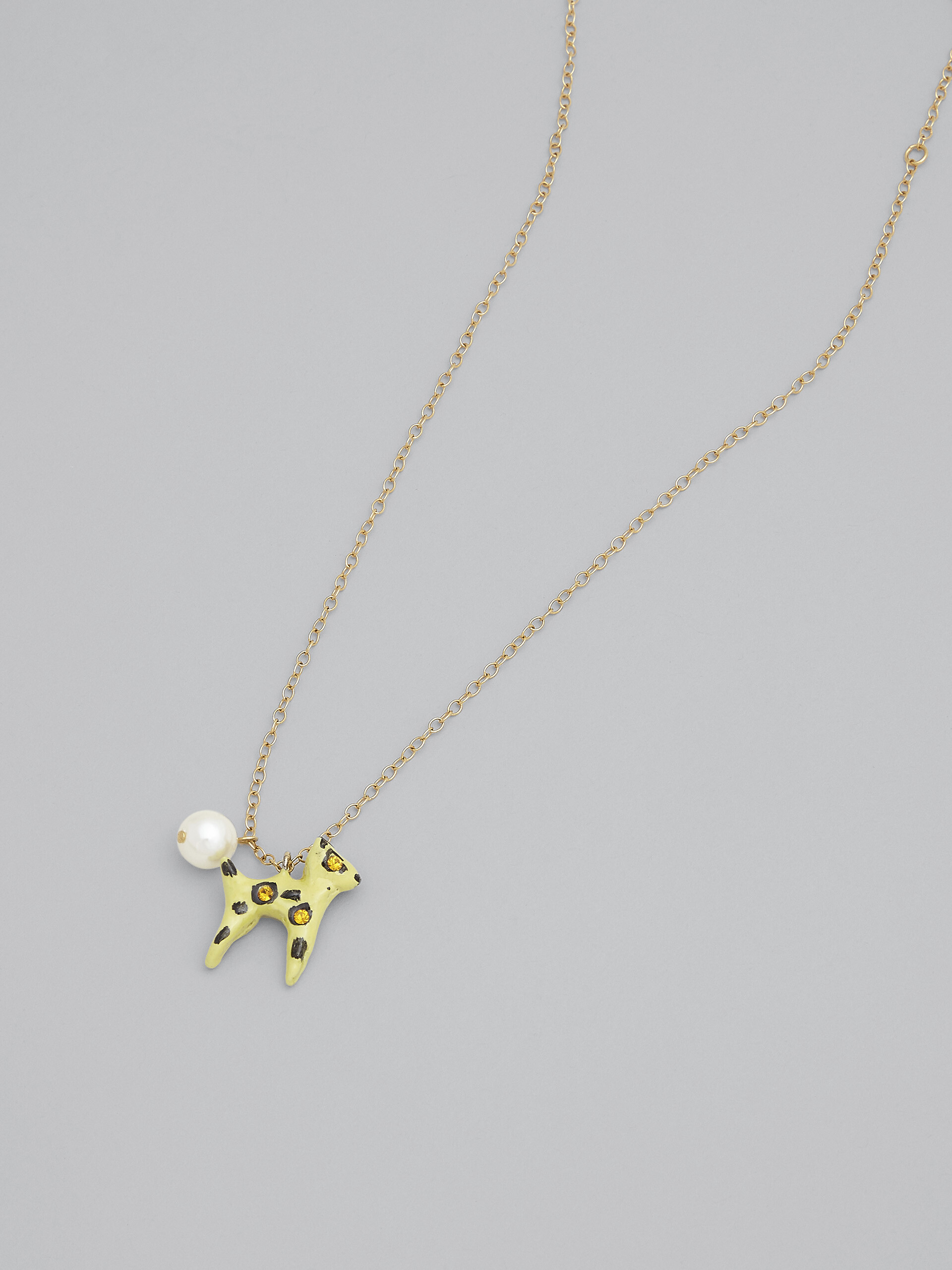 PLAYFUL 옐로우 네크리스 - Necklaces - Image 3
