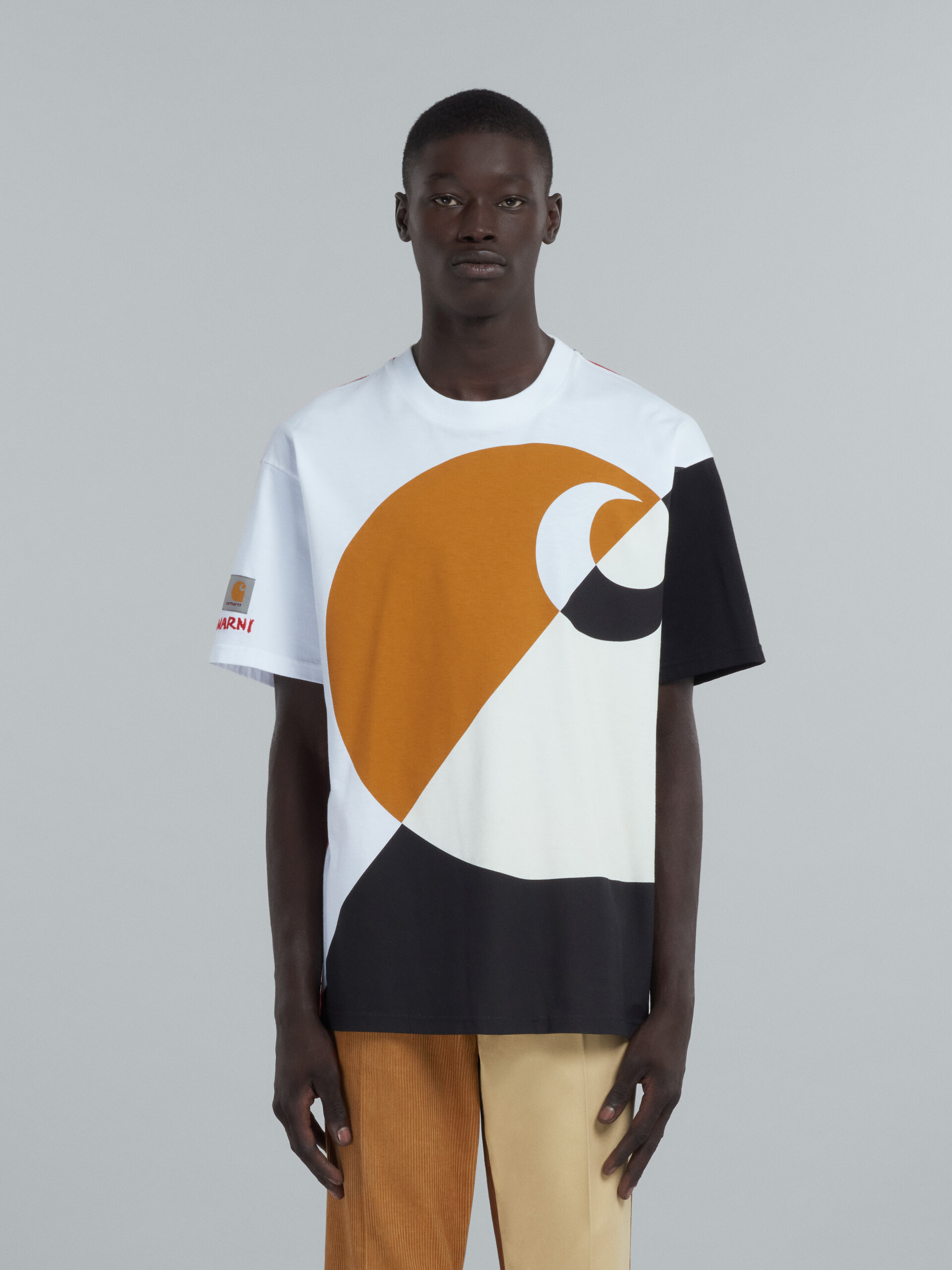 MARNI x CARHARTT WIP 레드 로고 티셔츠 - 티셔츠 - Image 2