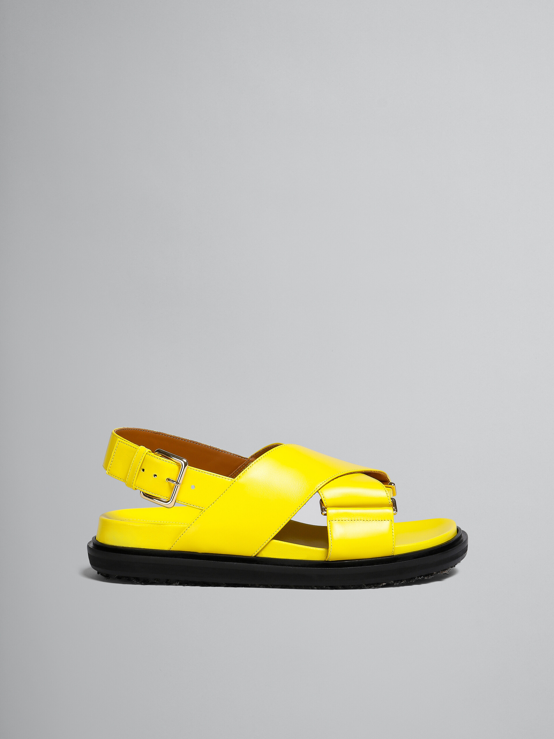 Yellow leather Fussbett - Sandals - Image 1