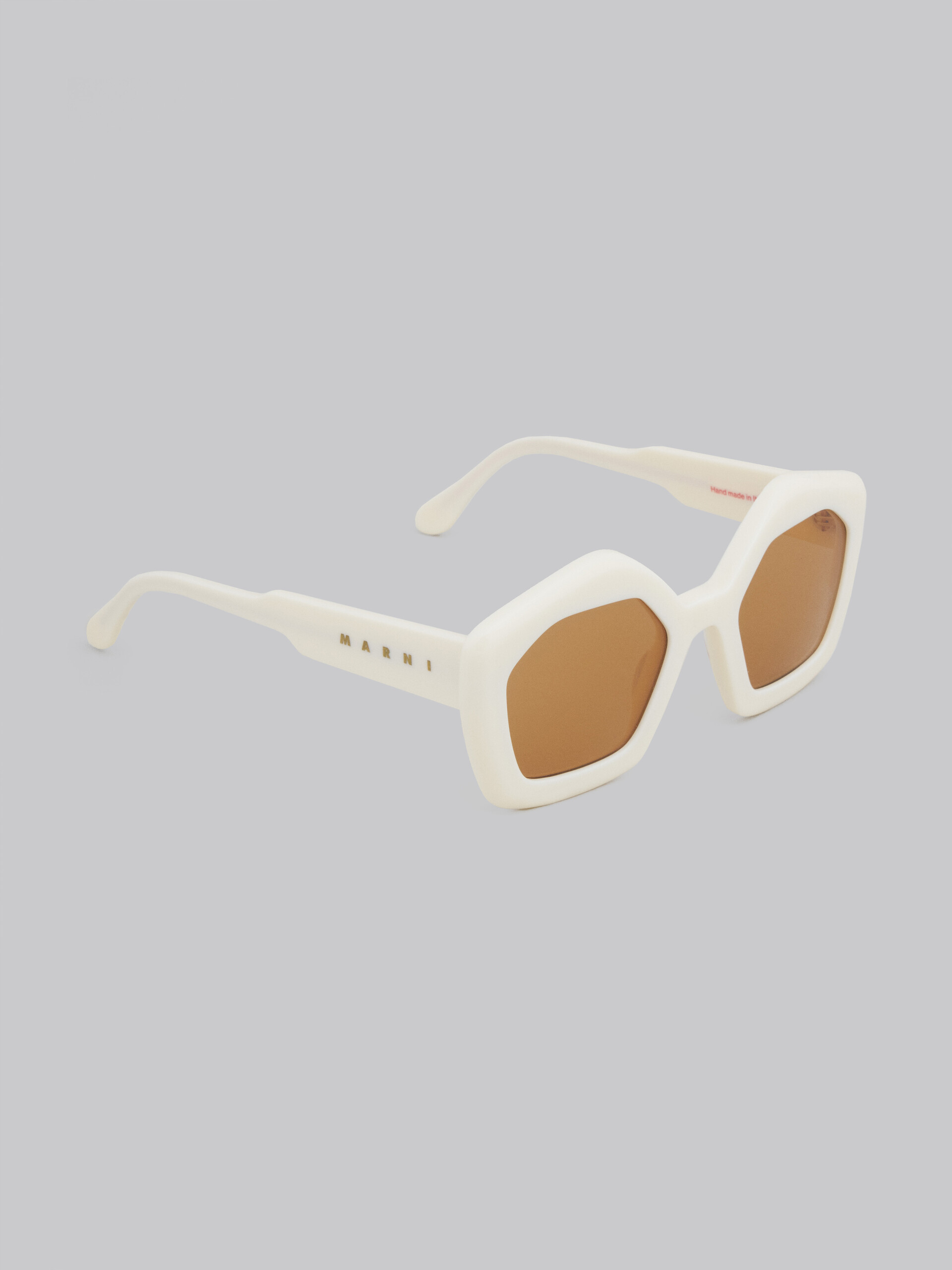 White acetate LAUGHING WATERS sunglasses - Optical - Image 2