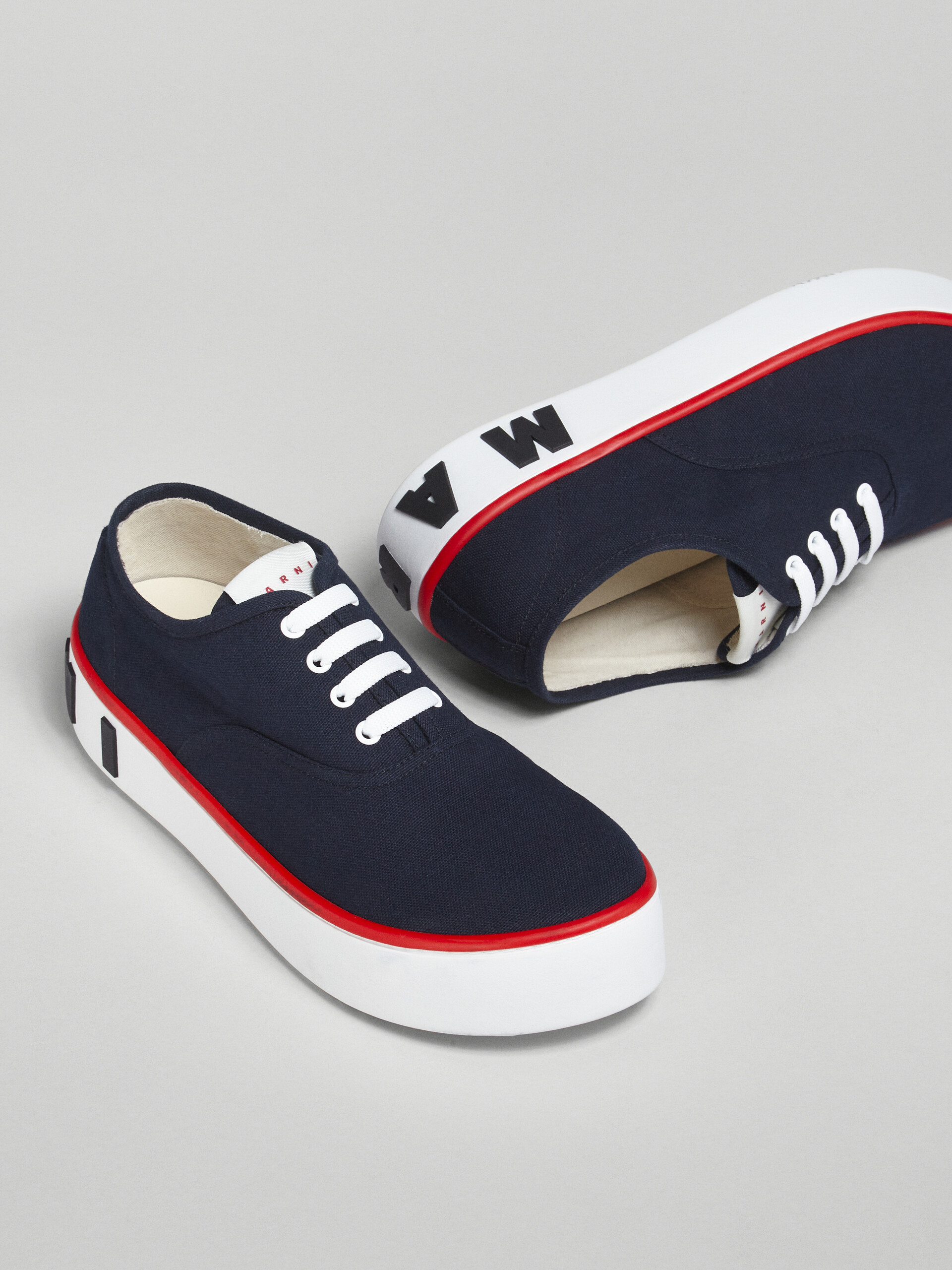 Canvas PAW sneaker with back maxi logo - Sneakers - Image 5
