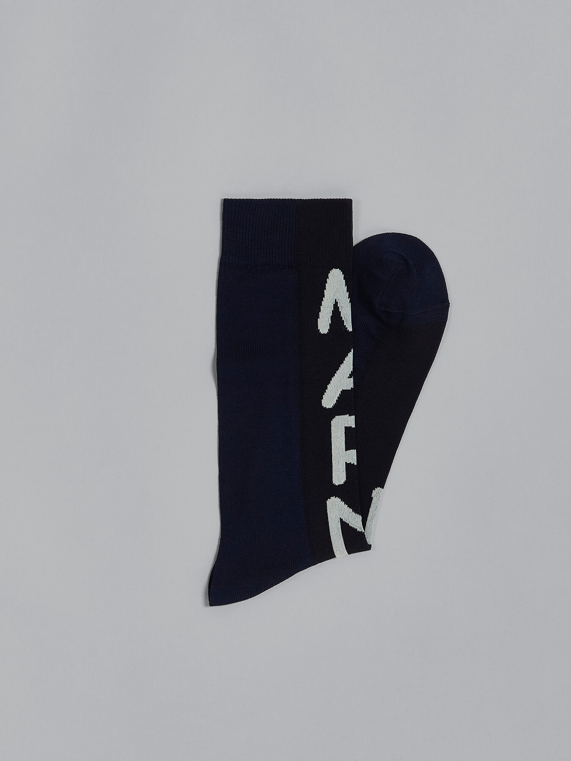 Blue MARNI ON ME cotton and nylon socks - Socks - Image 2
