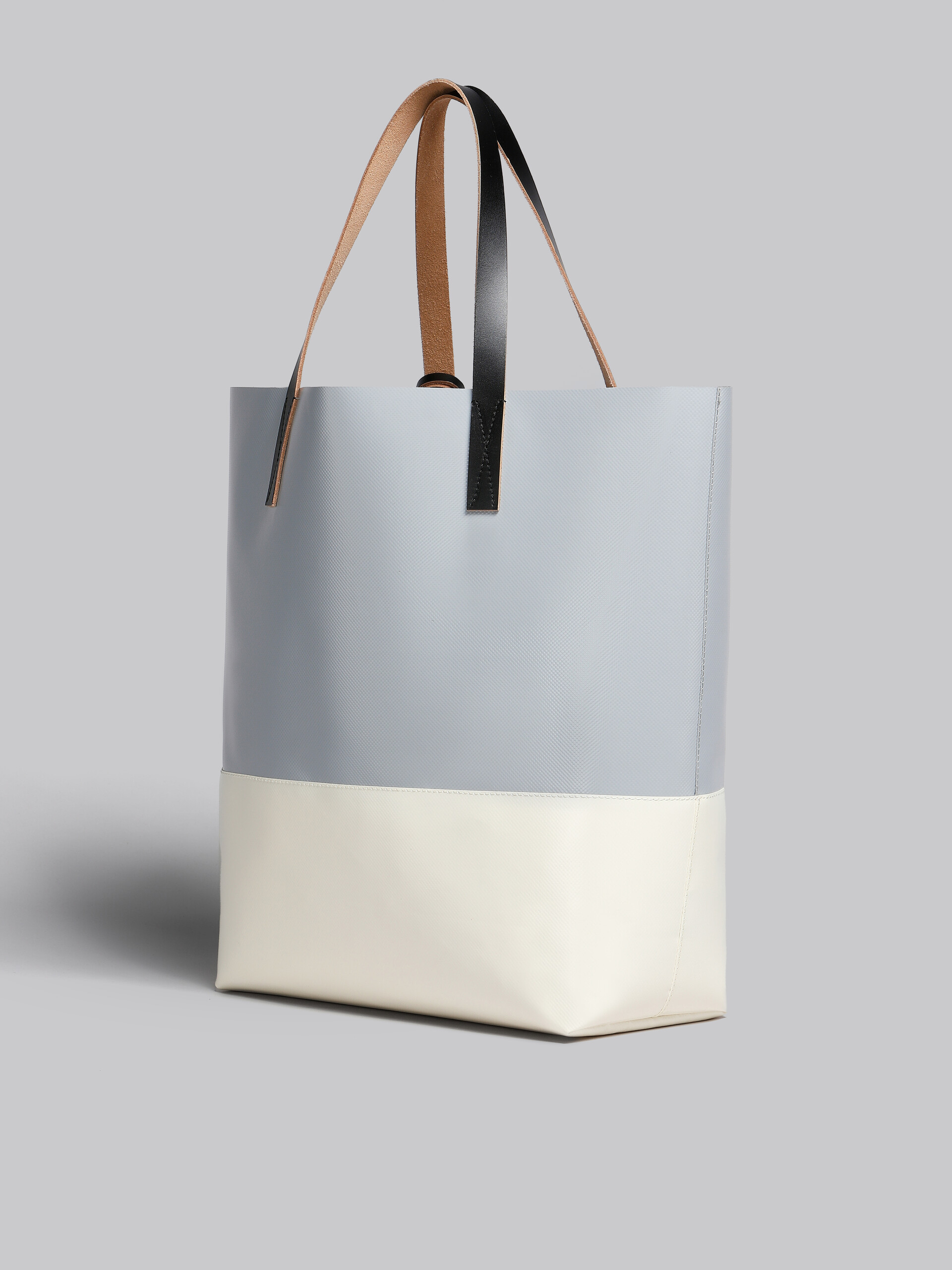 Tribeca shopping bag in blue and black - Shopping Bags - Image 2