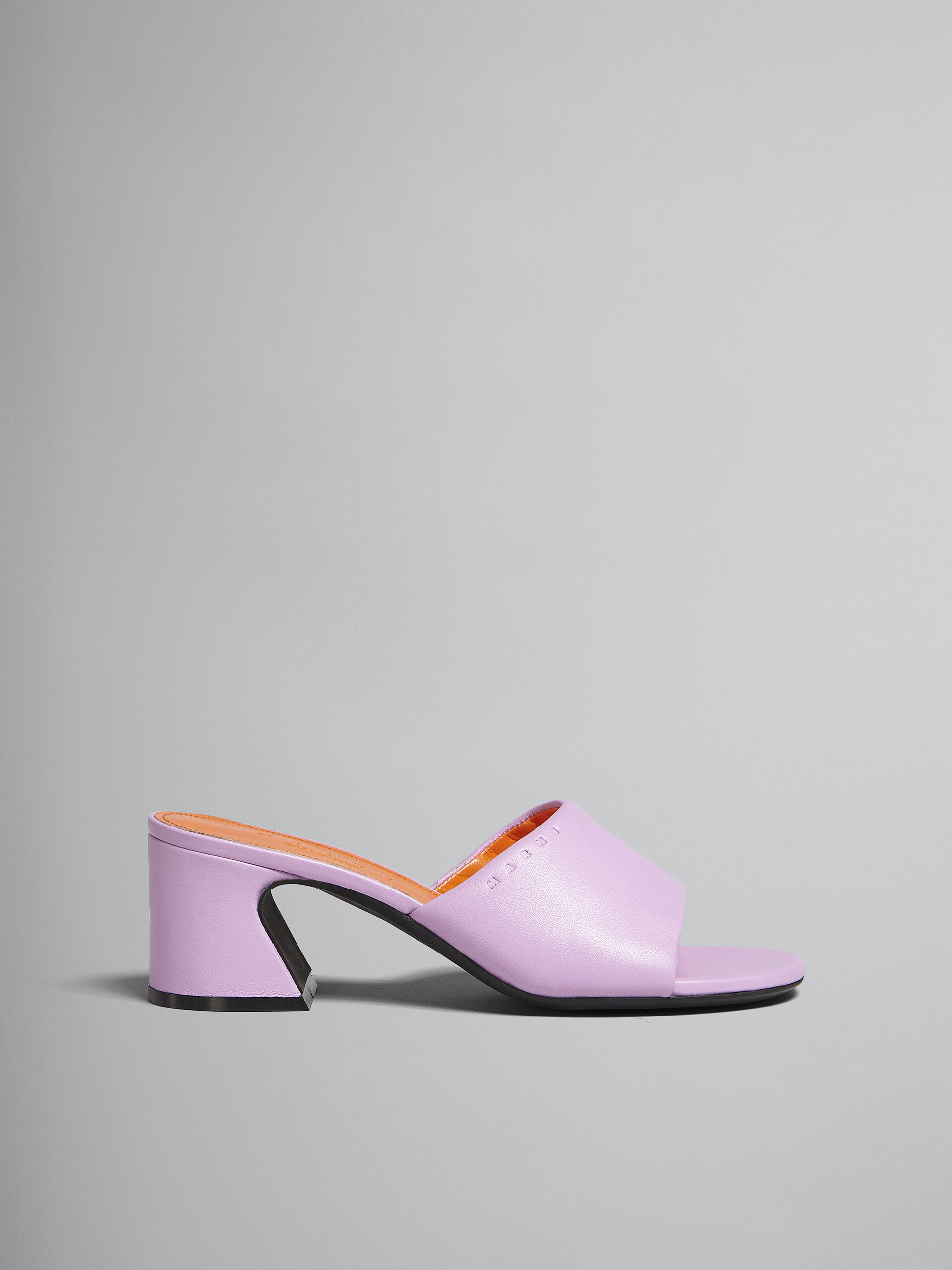 핑크 가죽 샌들 - Sandals - Image 1