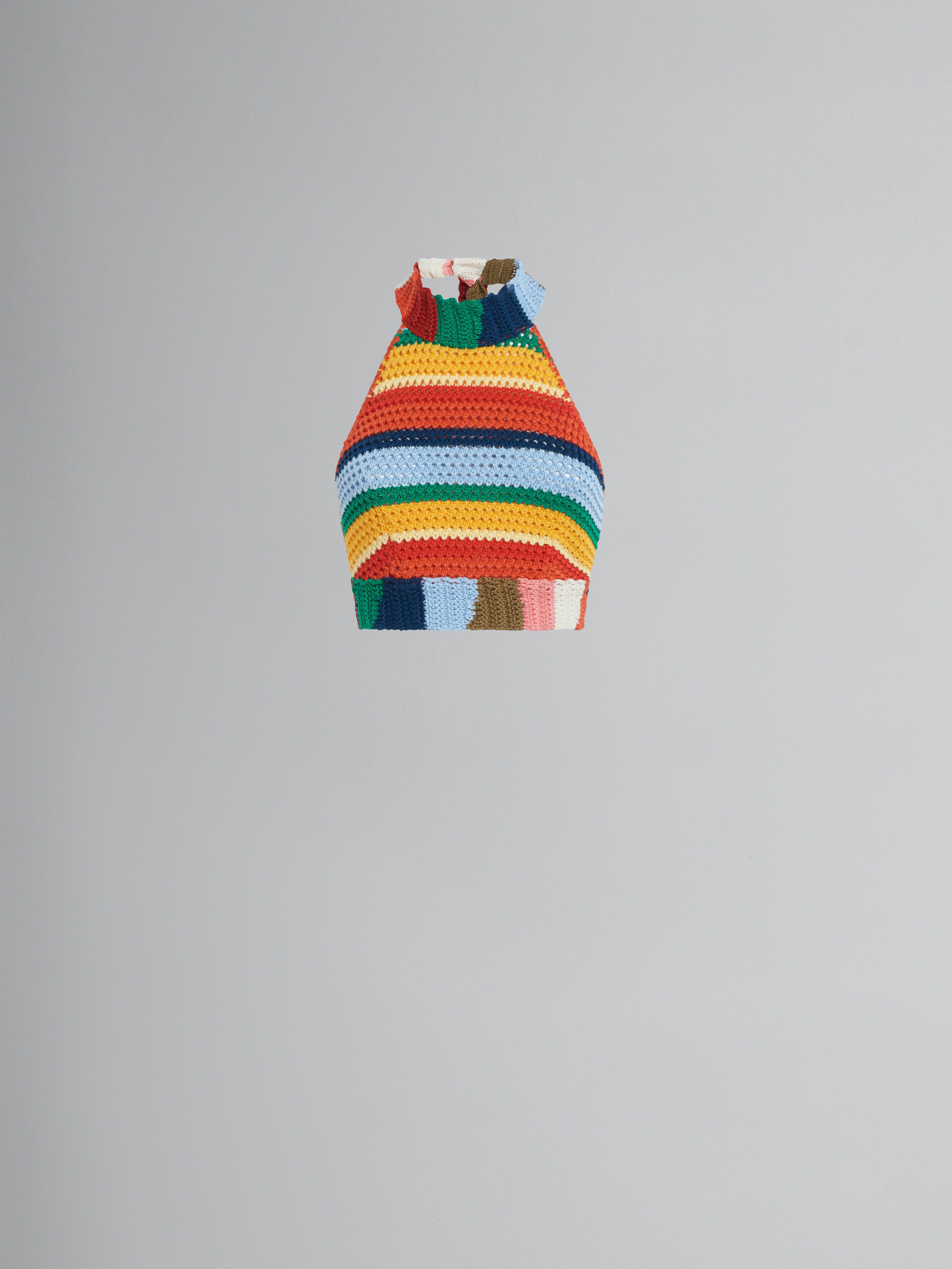 Marni x No Vacancy Inn - Multicolour cotton-knit top - Shirts - Image 1
