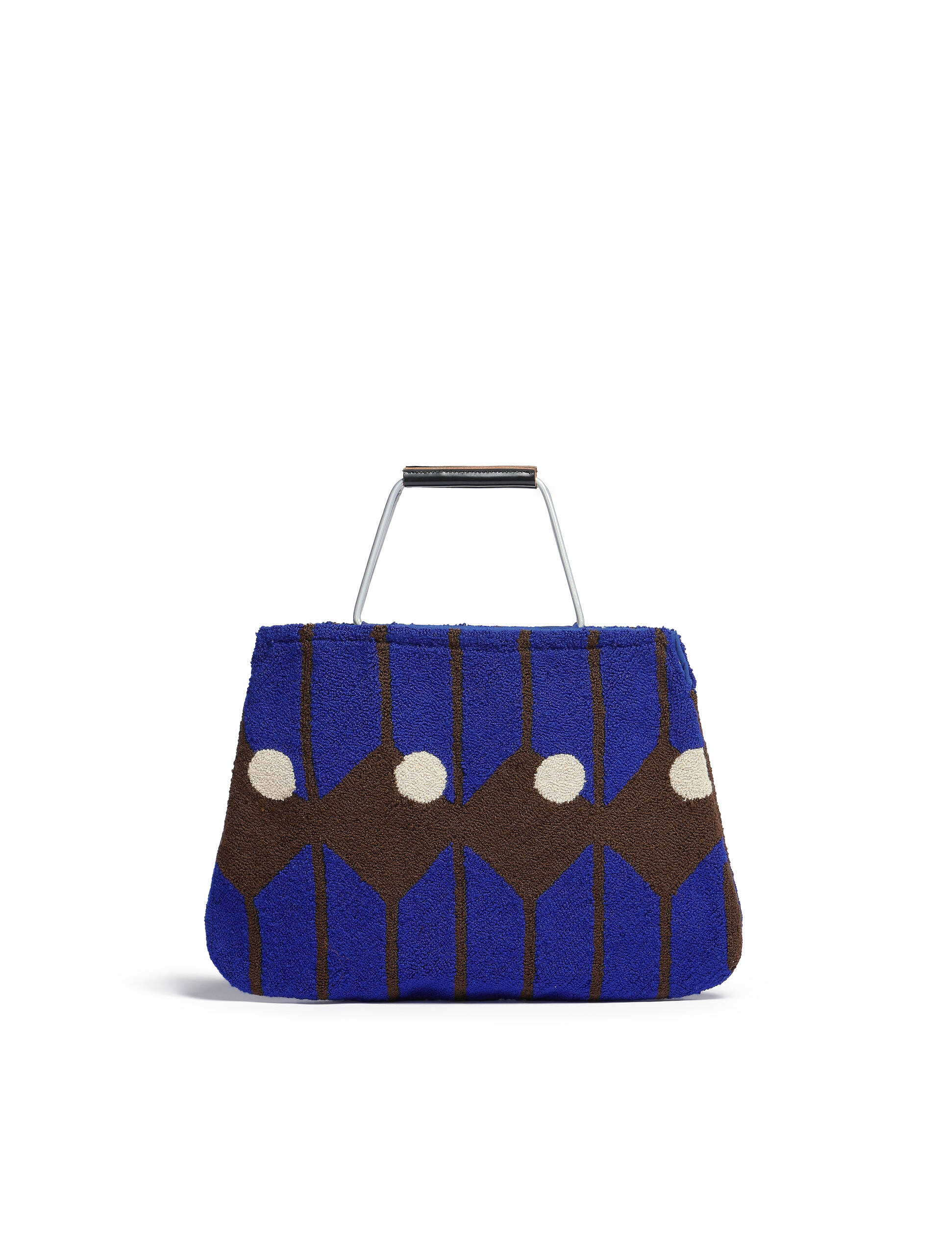 Blue Marni Market multicoloured wool bag - Bags - Image 3
