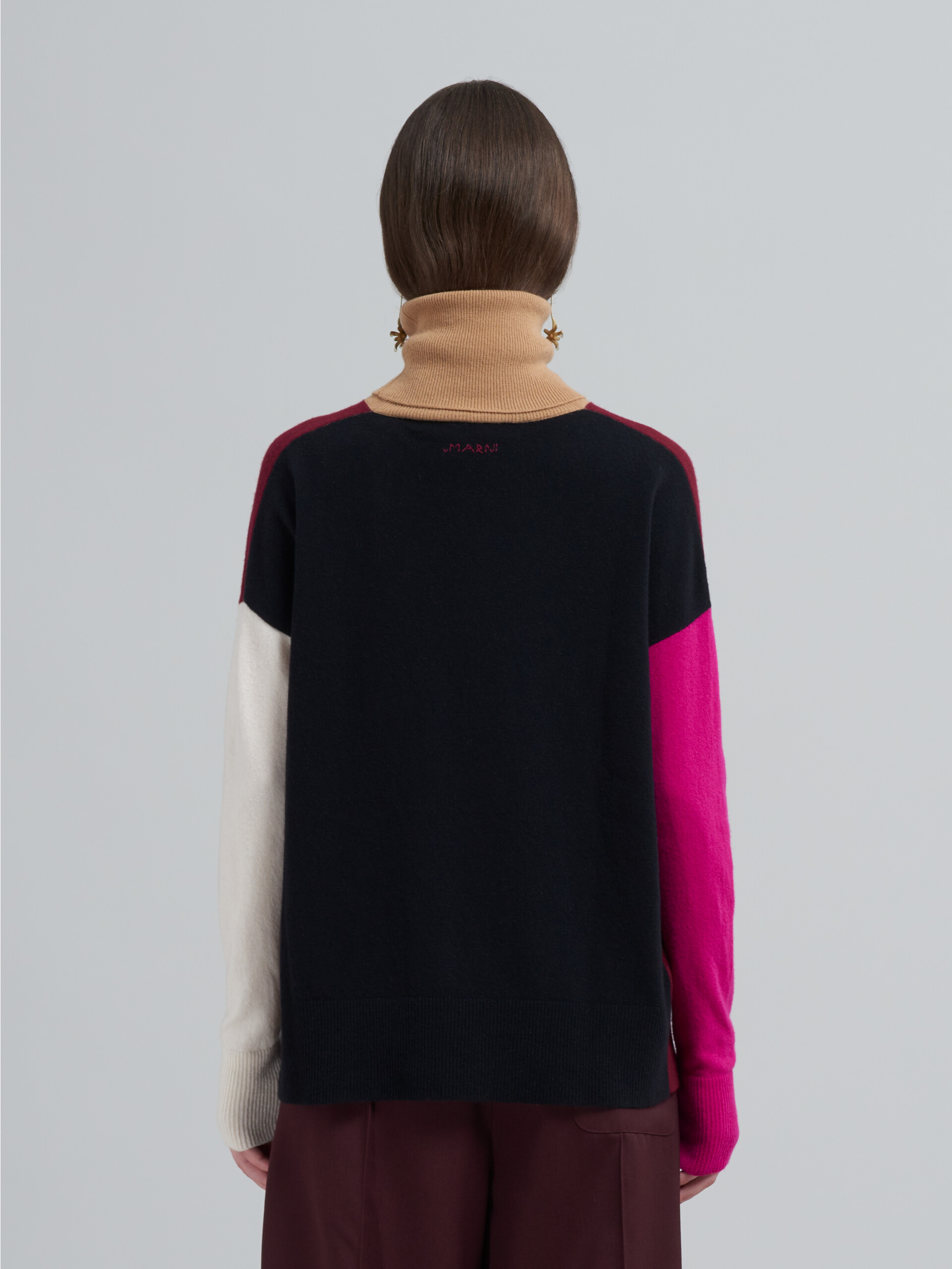 Cashwool turtleneck sweater - Pullovers - Image 3