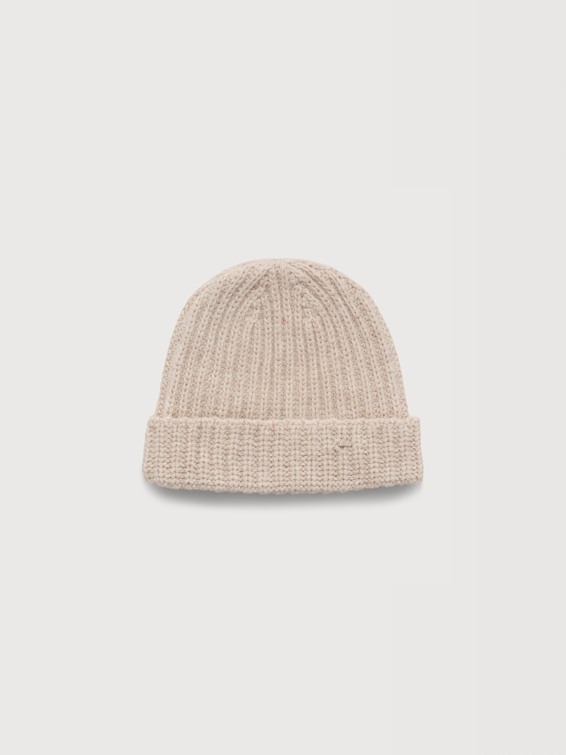 Blue Shetland wool beanie with Marni Mending - Hats - Image 2