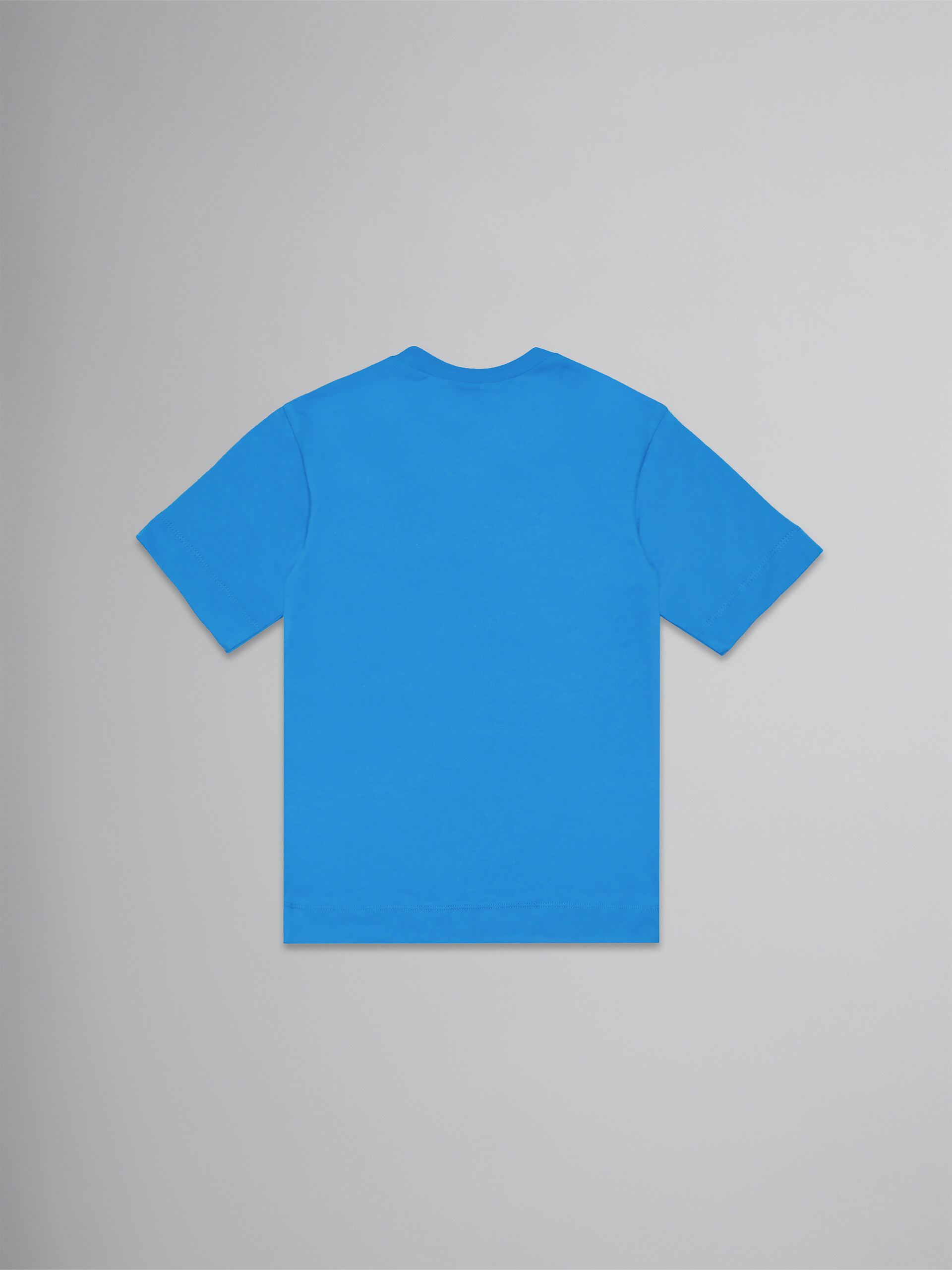 Camiseta azul de jersey con logotipo - Camisetas - Image 2