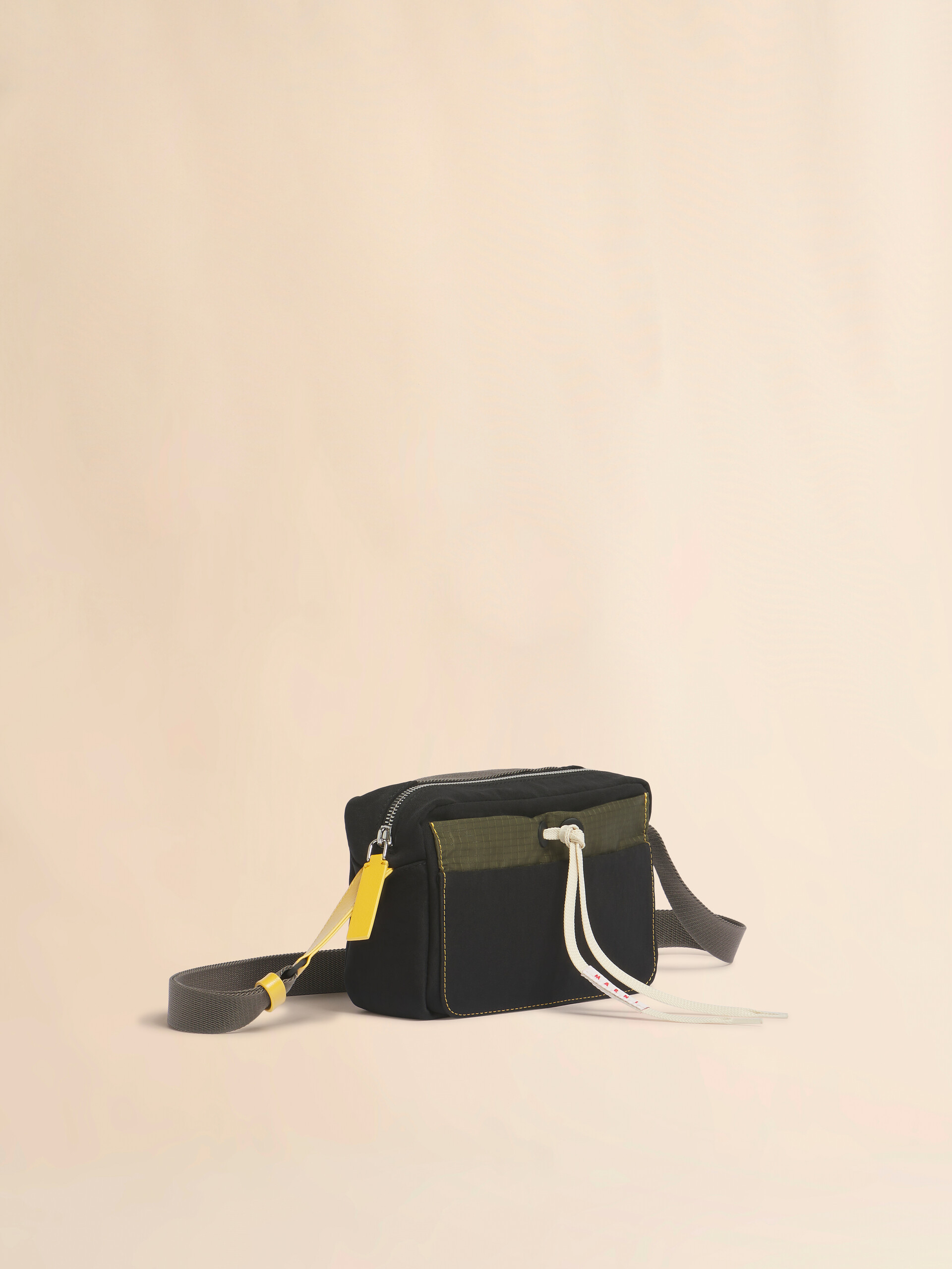 Black technical fabric camera bag - Shoulder Bags - Image 6