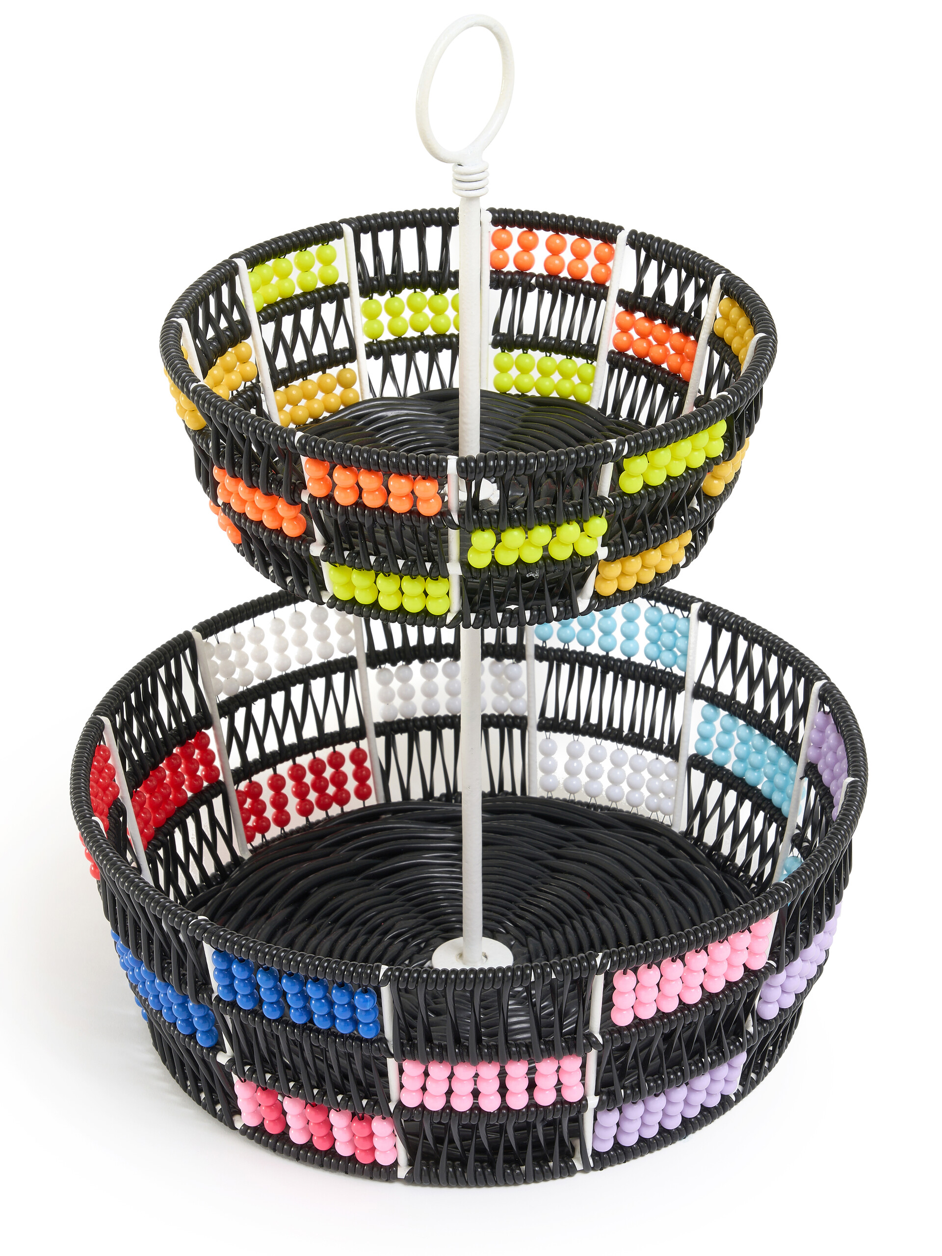 ブラック Marni Market ビーズ 2層 フルーツバスケット - ファッション小物 - Image 3