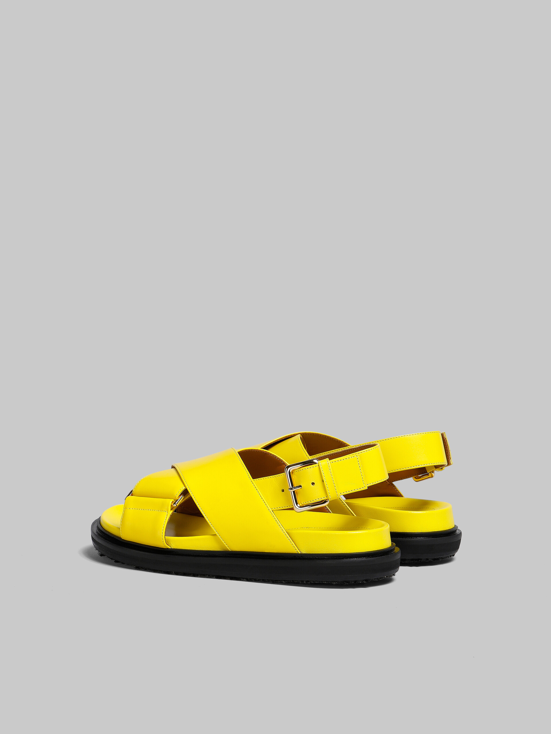 Yellow leather Fussbett - Sandals - Image 3