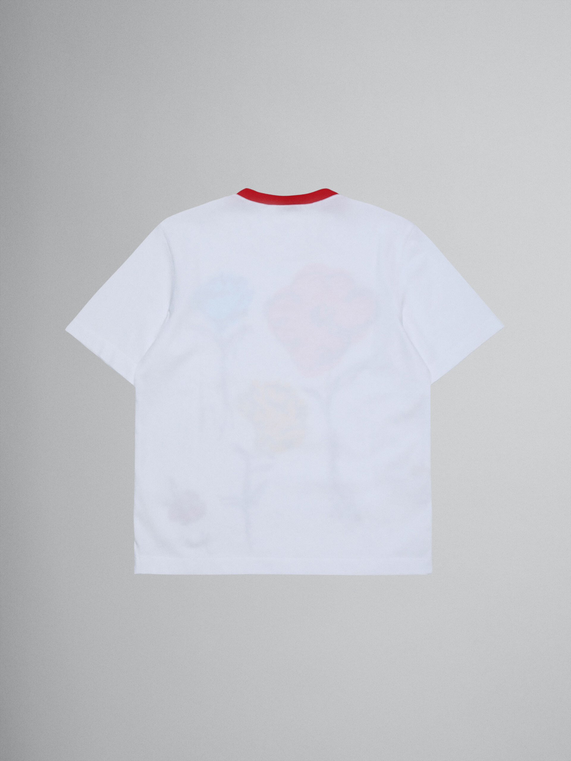 T-Shirt aus Baumwolljersey mit Blumenmotiv - T-shirts - Image 2