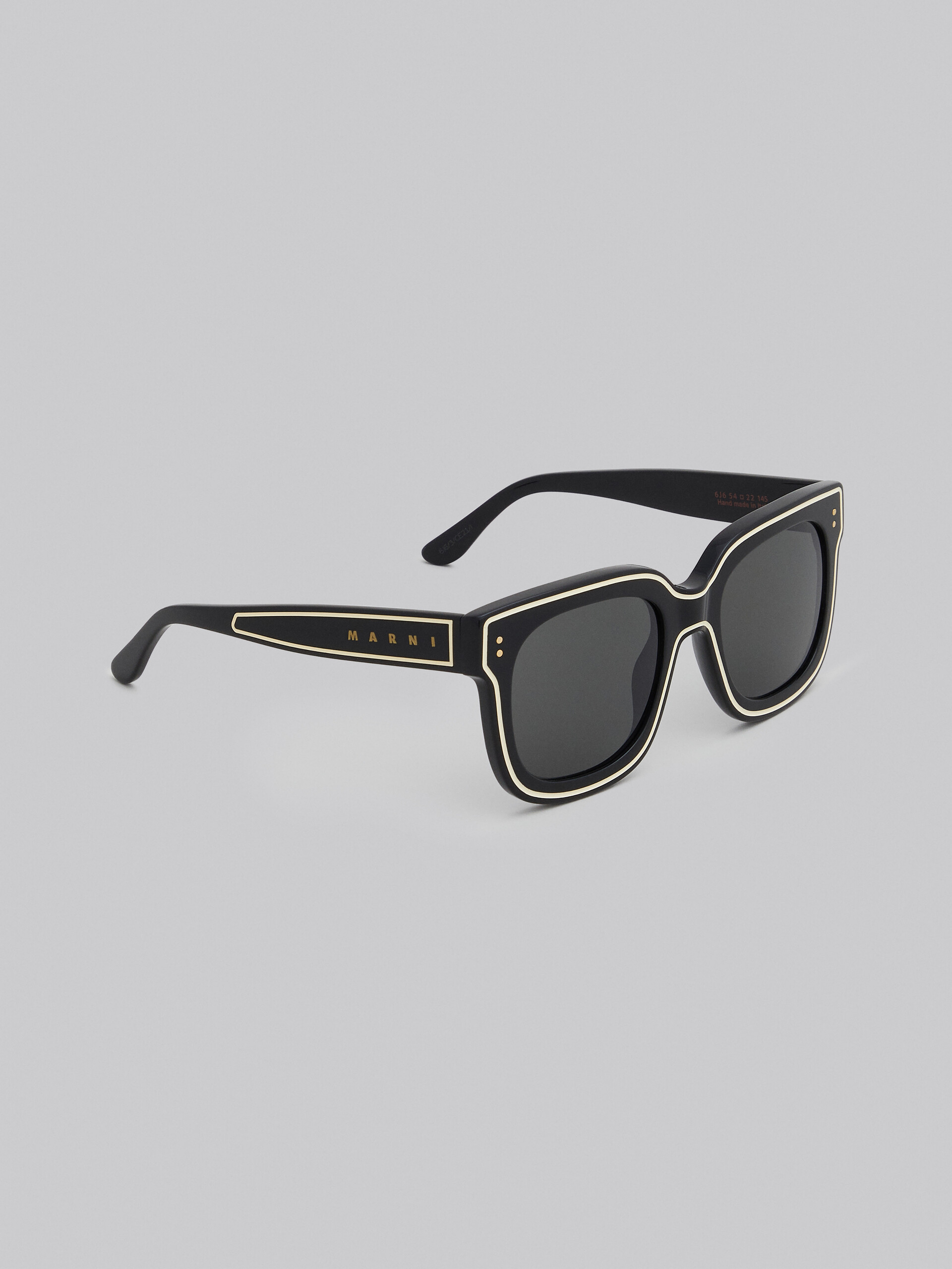 Black acetate LI RIVER sunglasses Marni