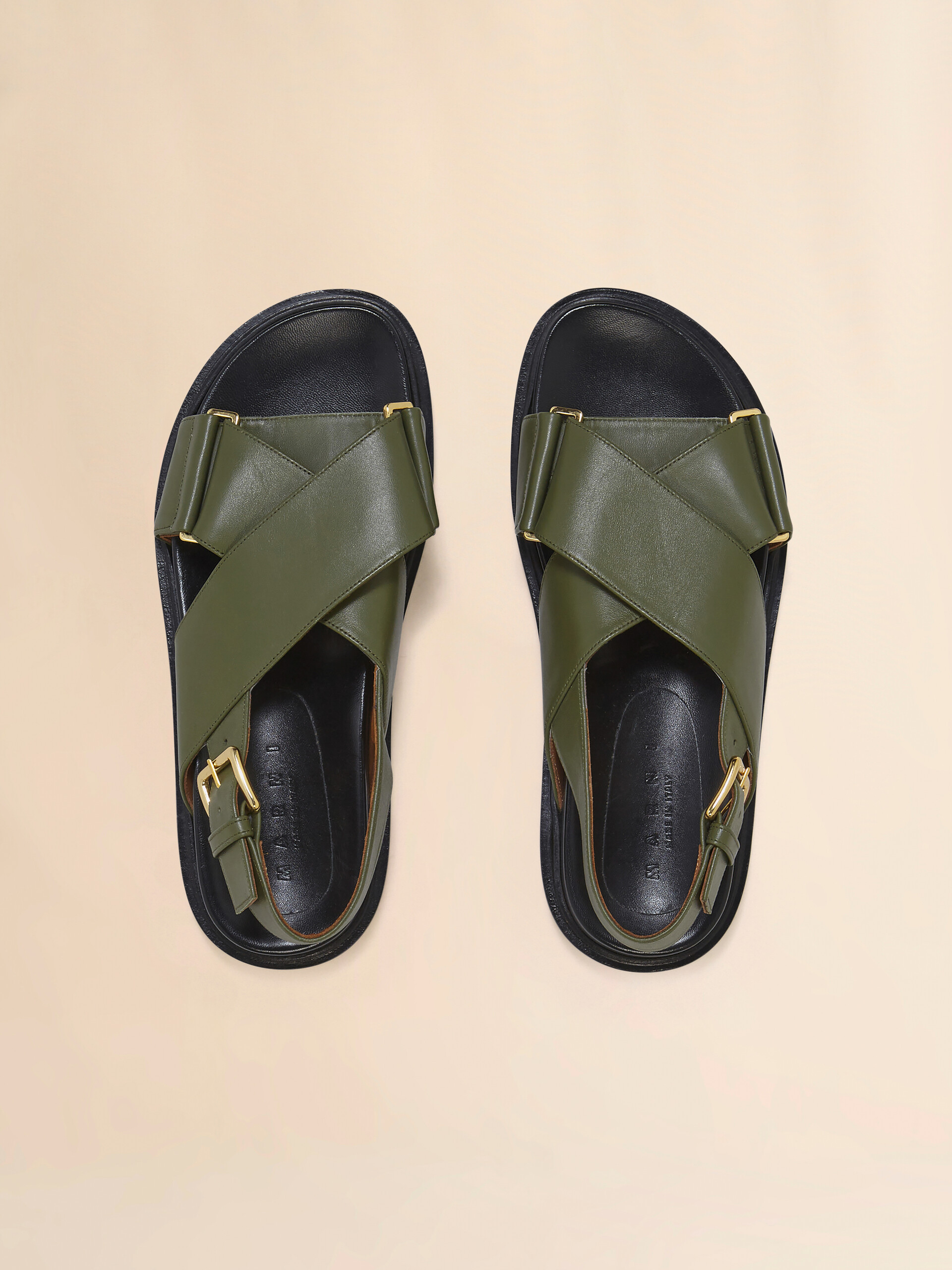 Brown leather Fussbett - Sandals - Image 4