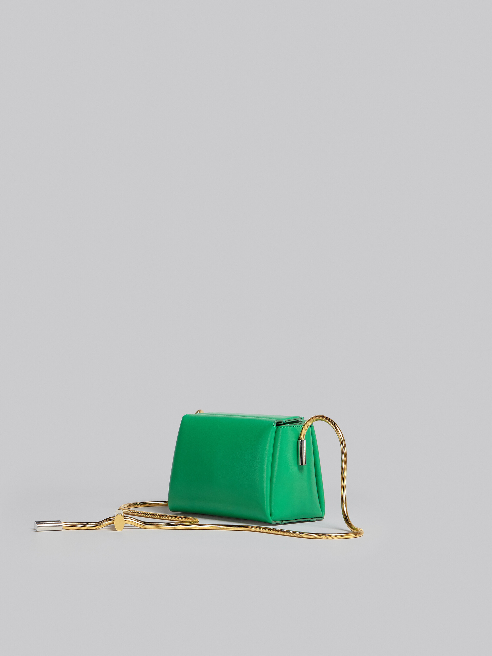 Toggle Small Bag in green leather - Shoulder Bag - Image 2