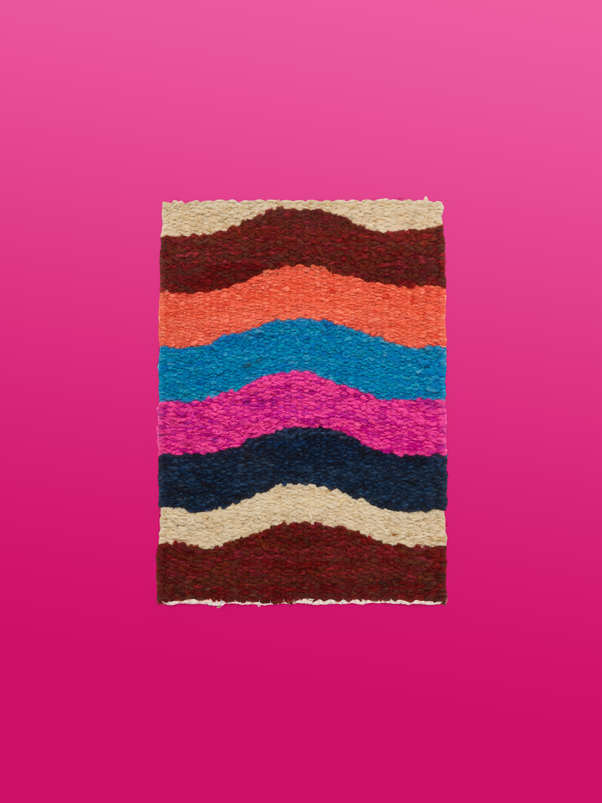 Small Multicolour Marni Market Wavy Mat - Furniture - Image 1