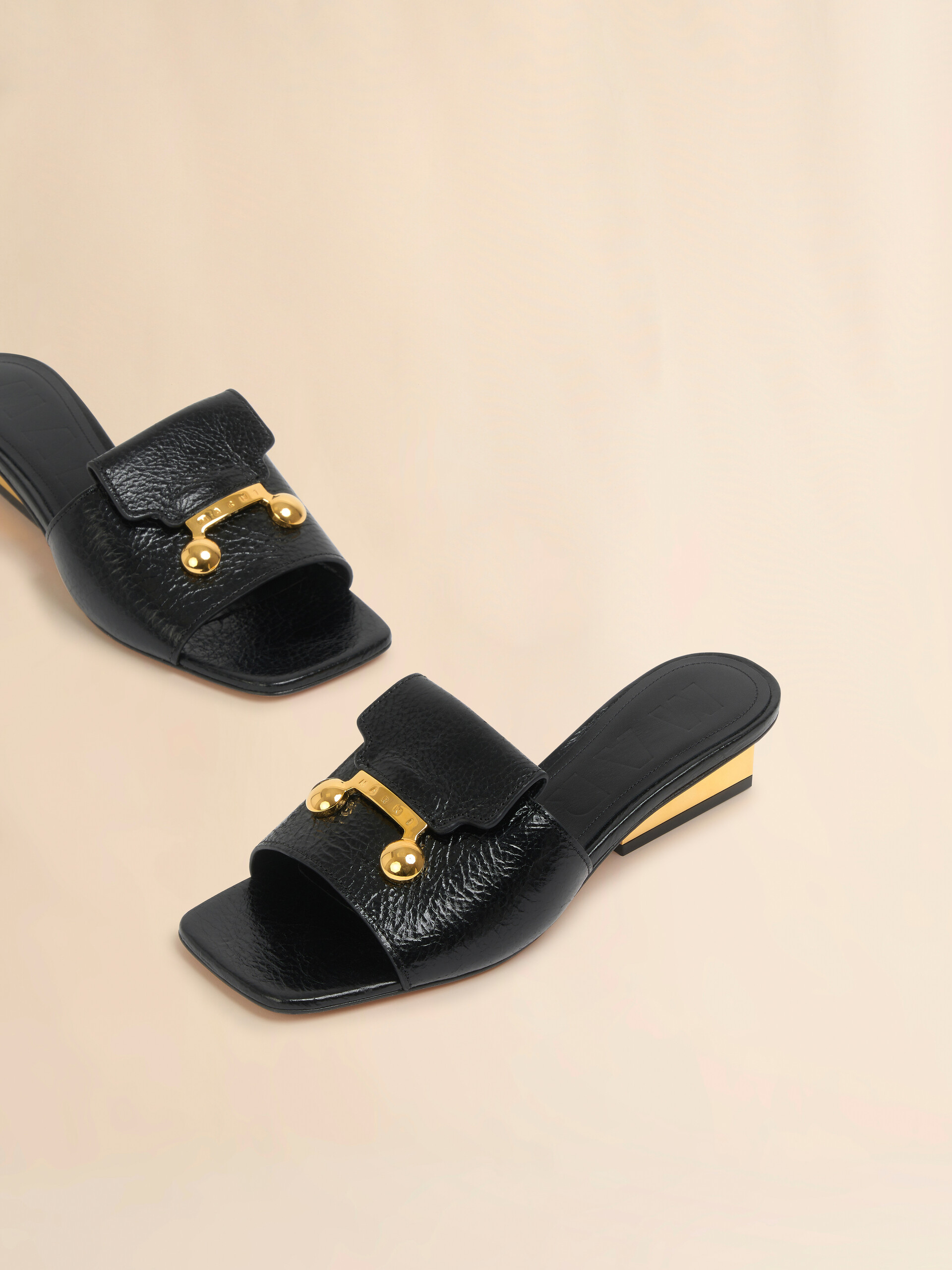 Sandalo Trunkaroo in pelle nera - Sandali - Image 5