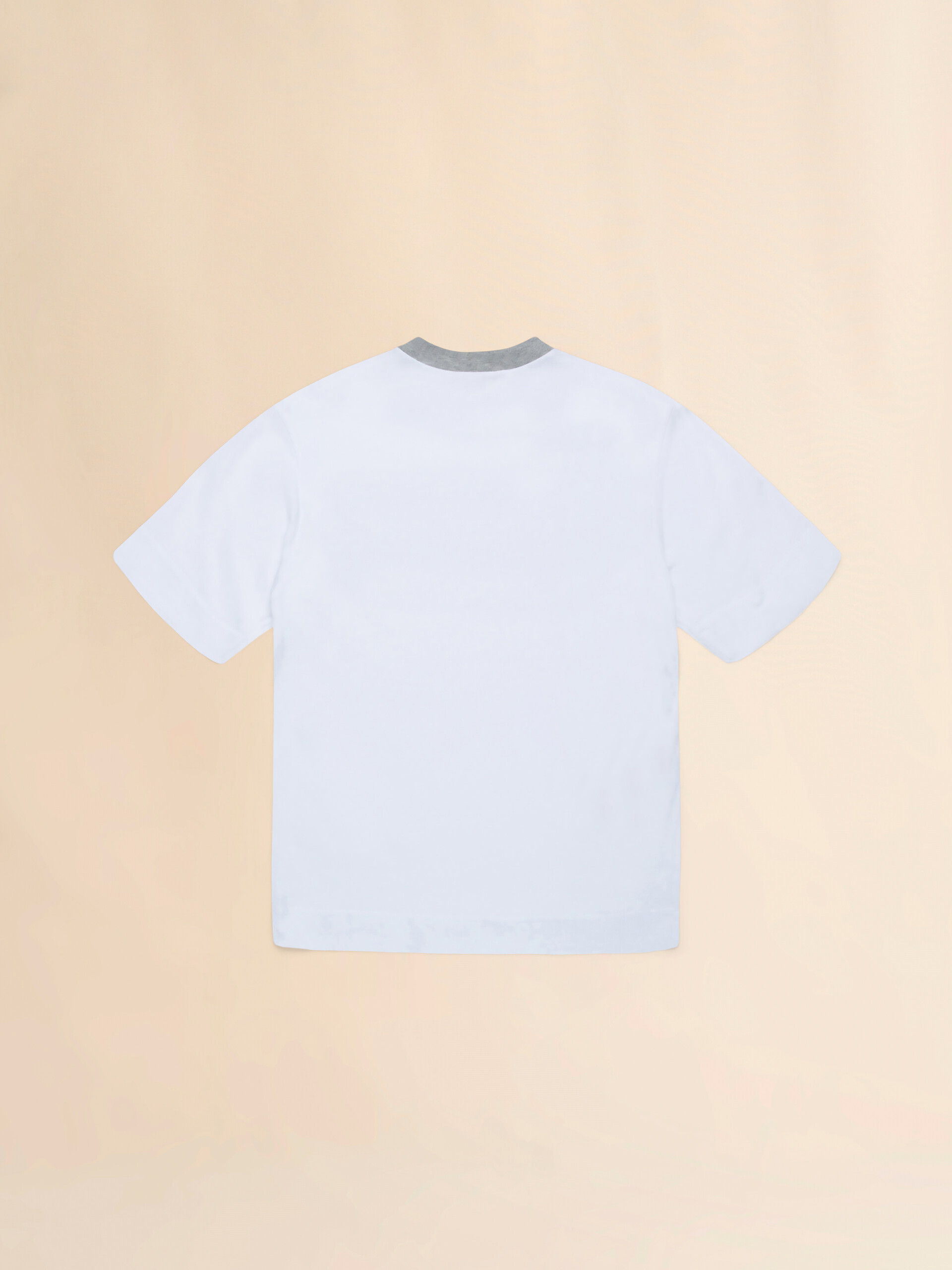 ホワイト ロゴ入りTシャツ - Tシャツ - Image 2