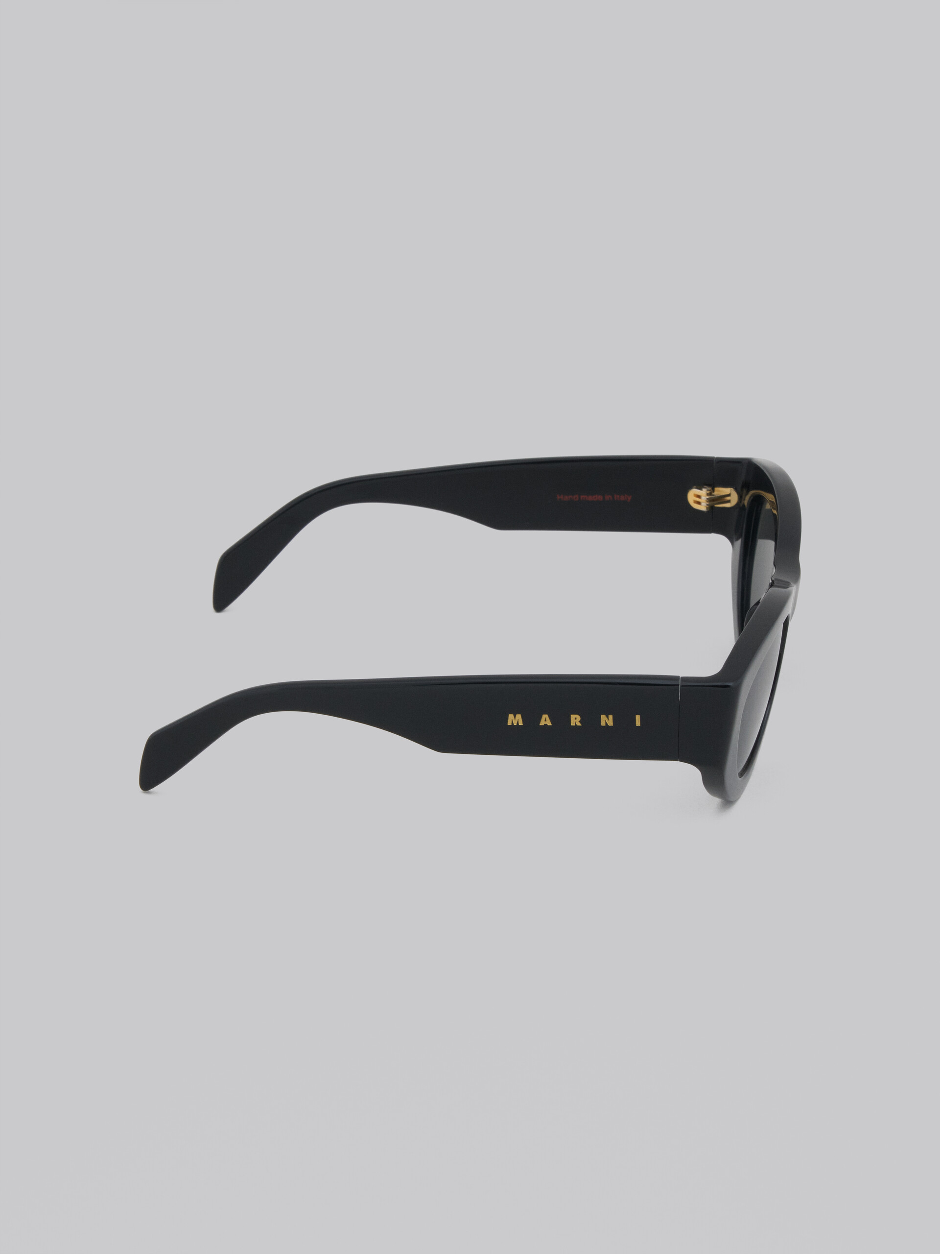 Black acetate RAINBOW MOUNTAINS sunglasses - Optical - Image 2