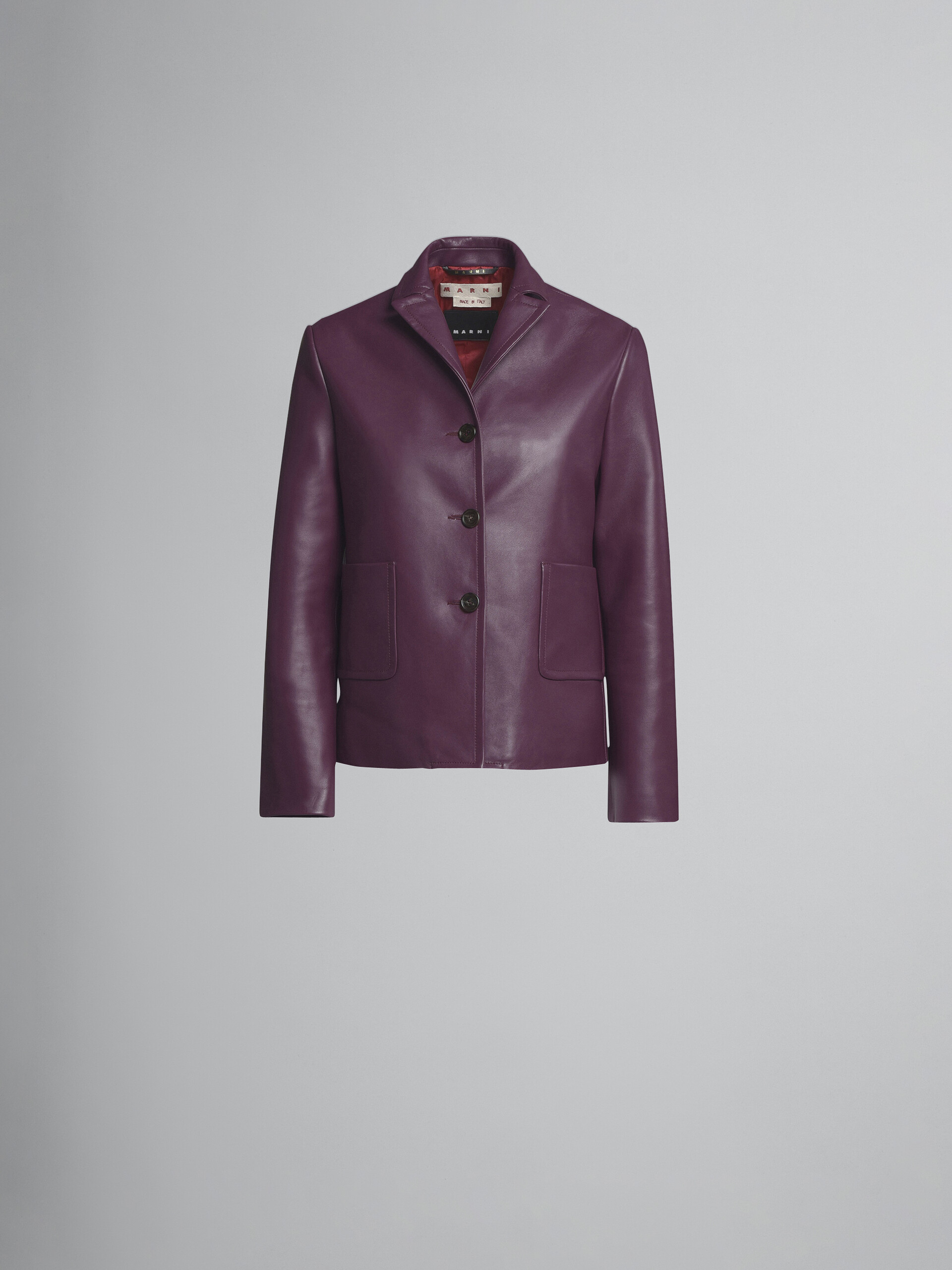 Leather jacket - Jackets - Image 1