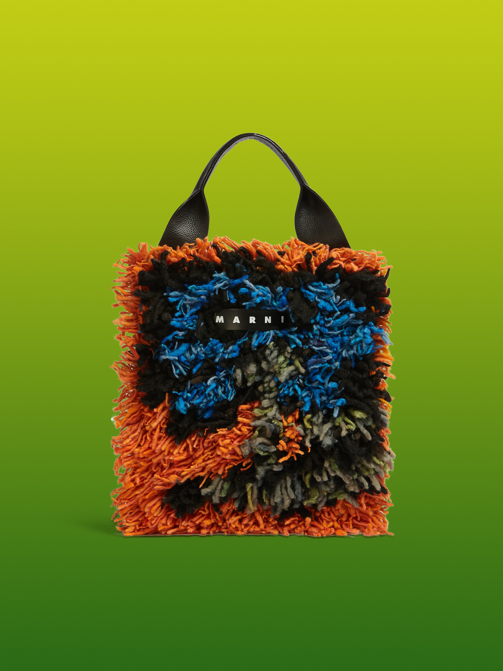 Small flower wool MARNI MARKET bag - Bags - Image 1