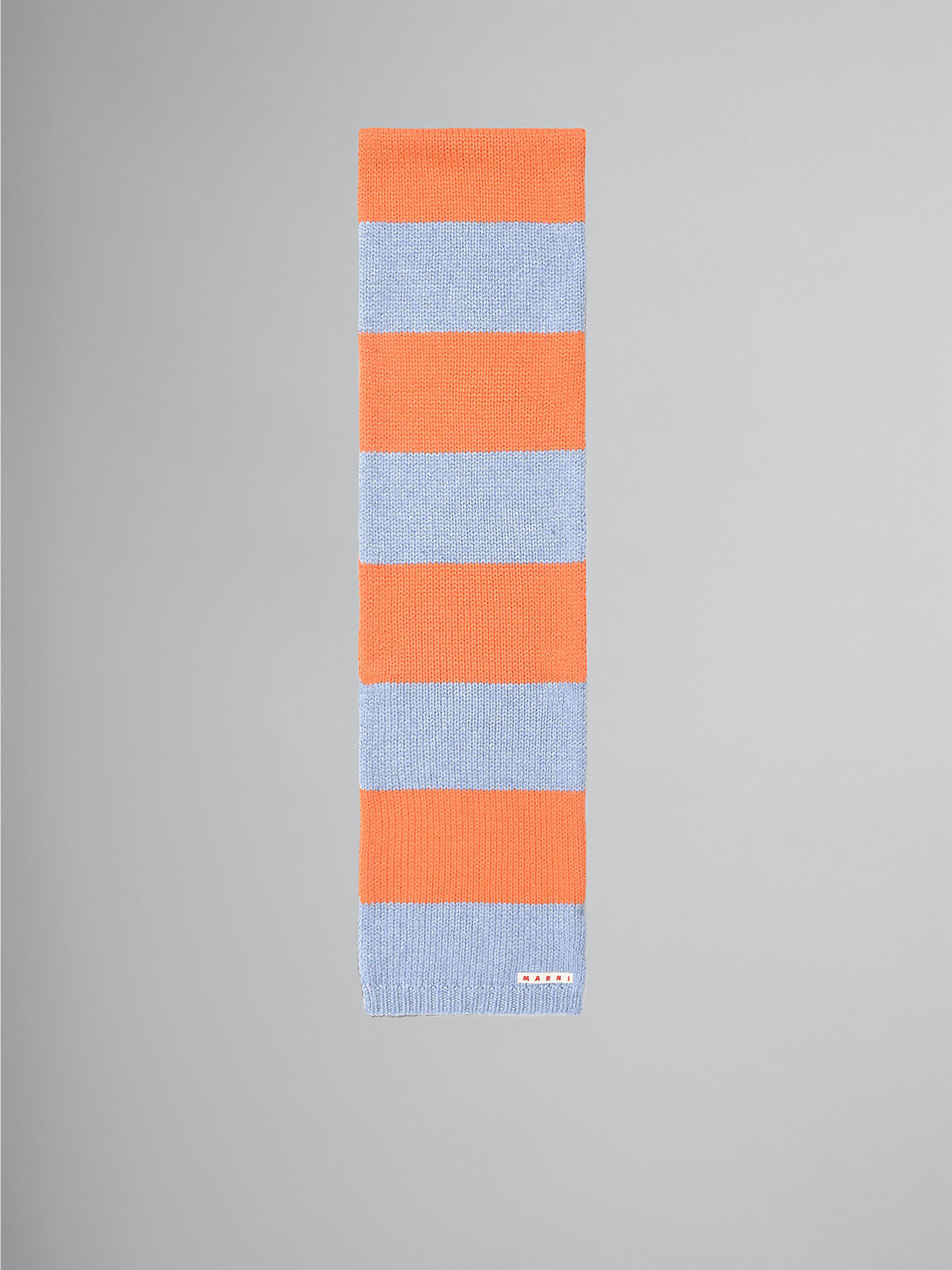 Multicoloured striped scarf - Scarves - Image 2