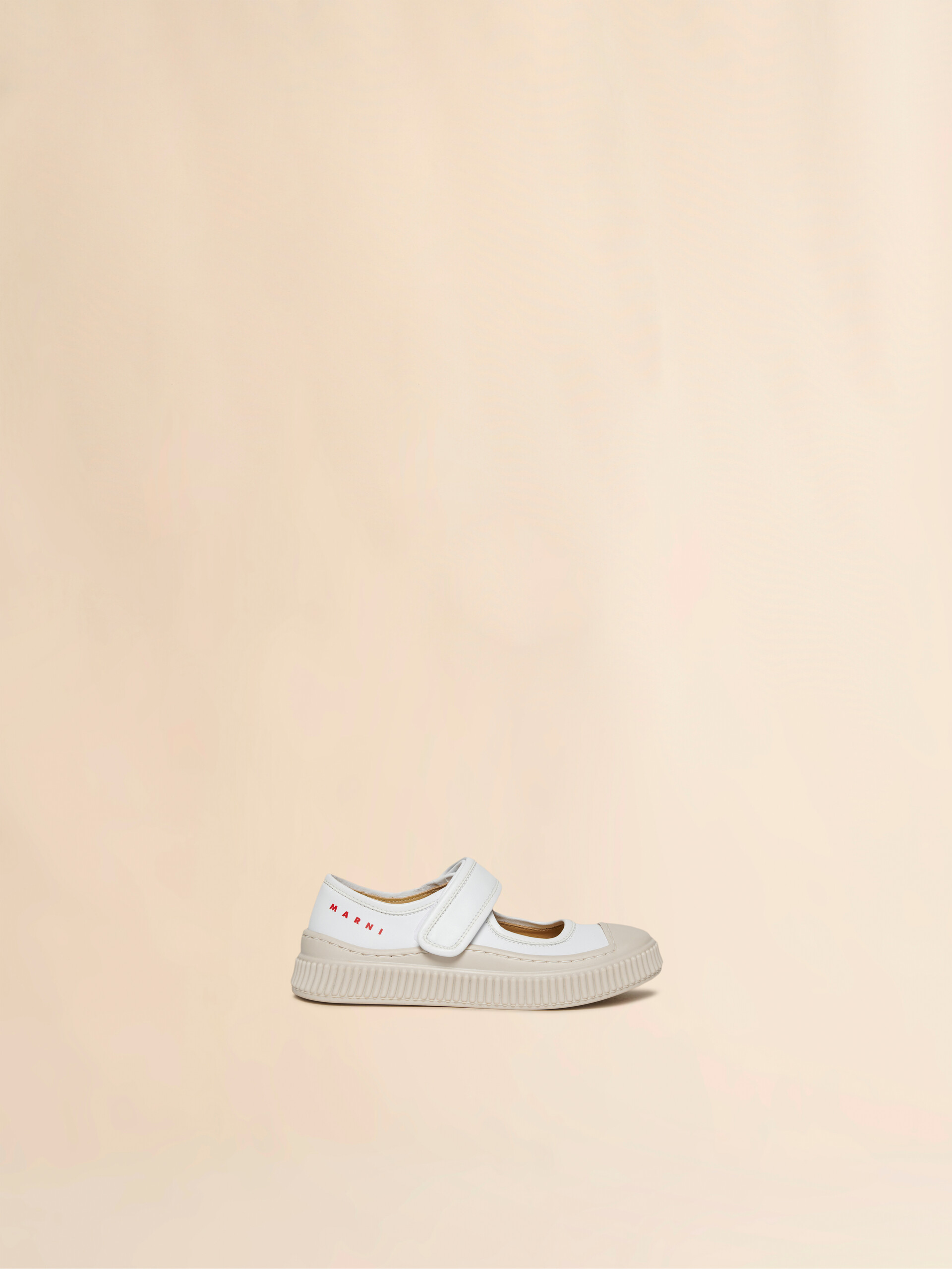 White leather Pablo Mary Jane sneaker - Sneakers - Image 1