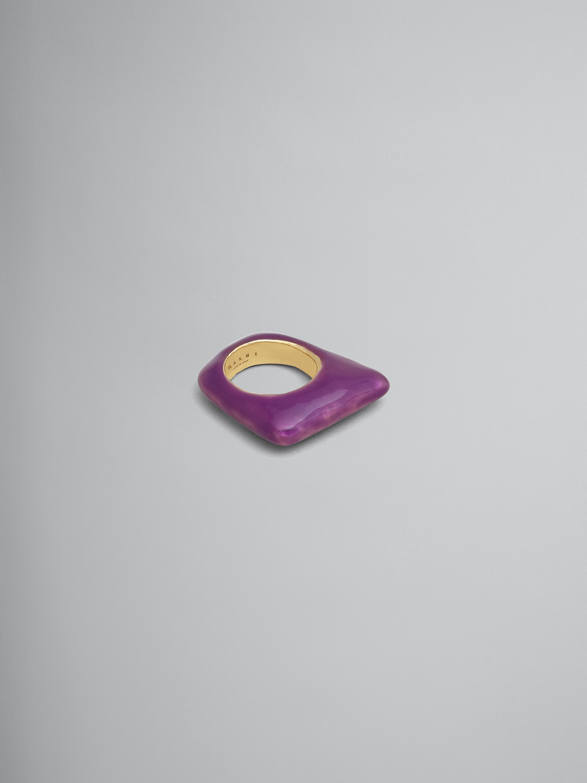 TRAPEZE purple ring - Rings - Image 1