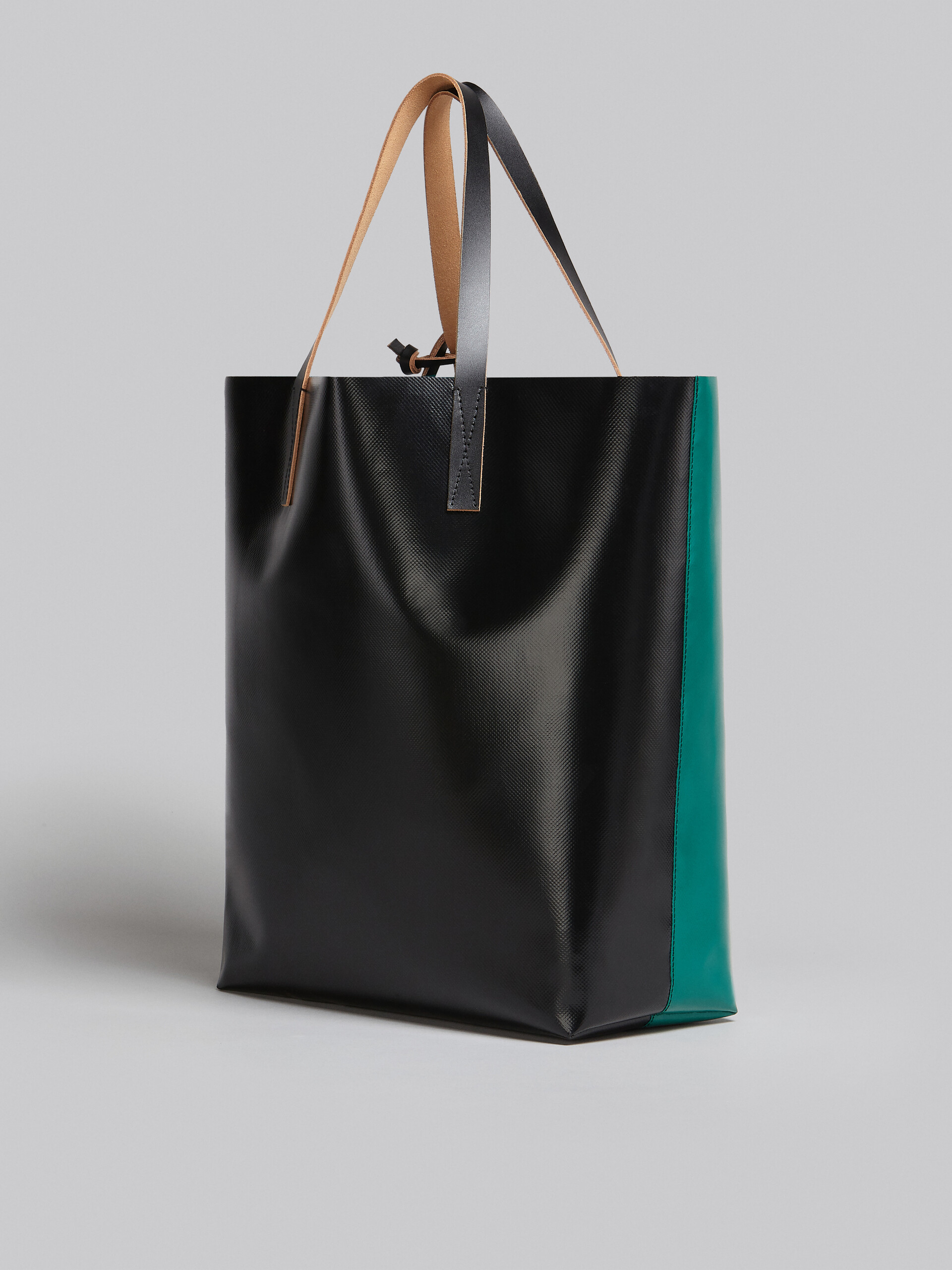 Tribeca Shopping Bag in white and black - Shopping Bags - Image 6
