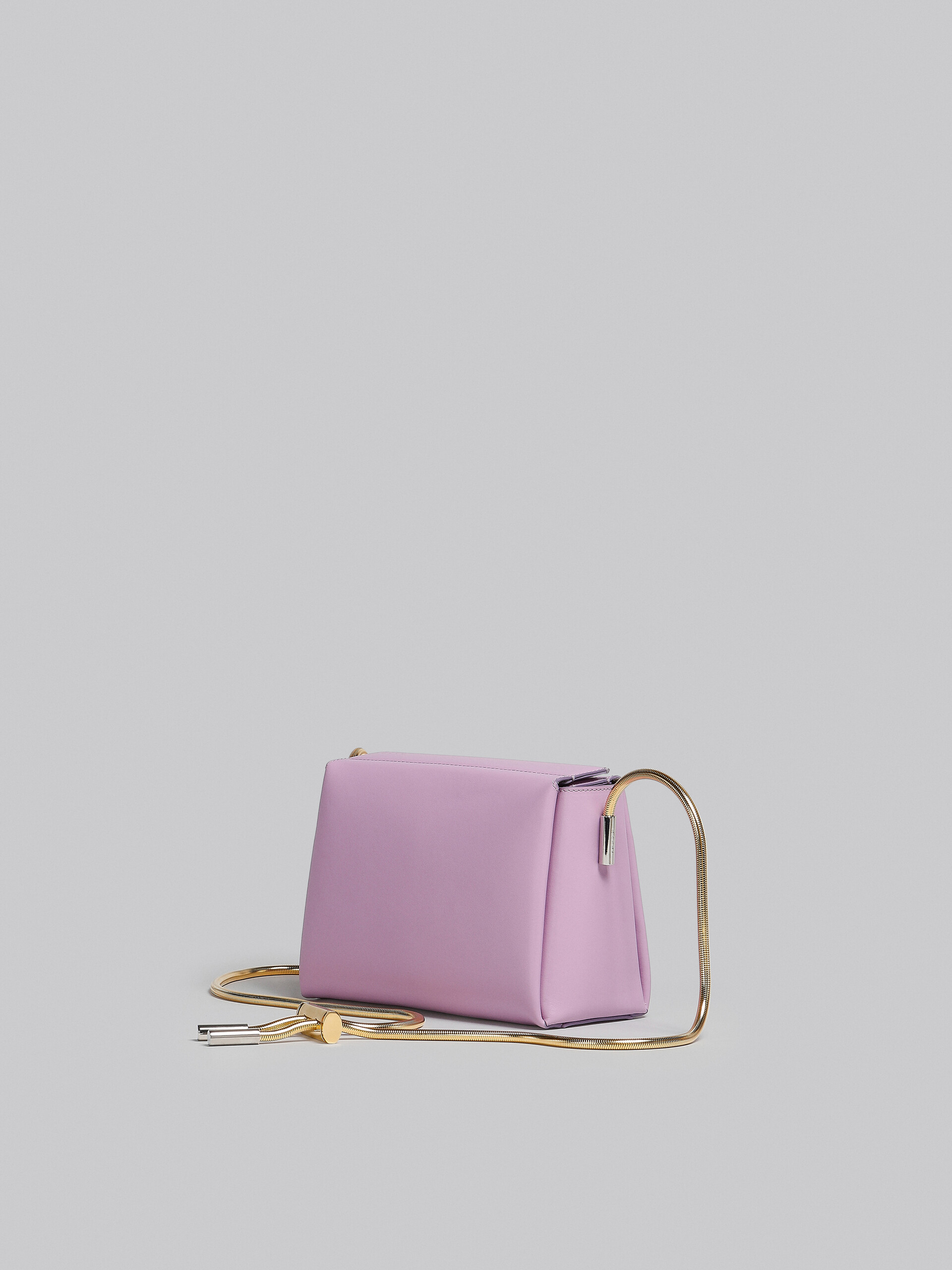 Toggle Medium Bag in lilac leather - Shoulder Bag - Image 3