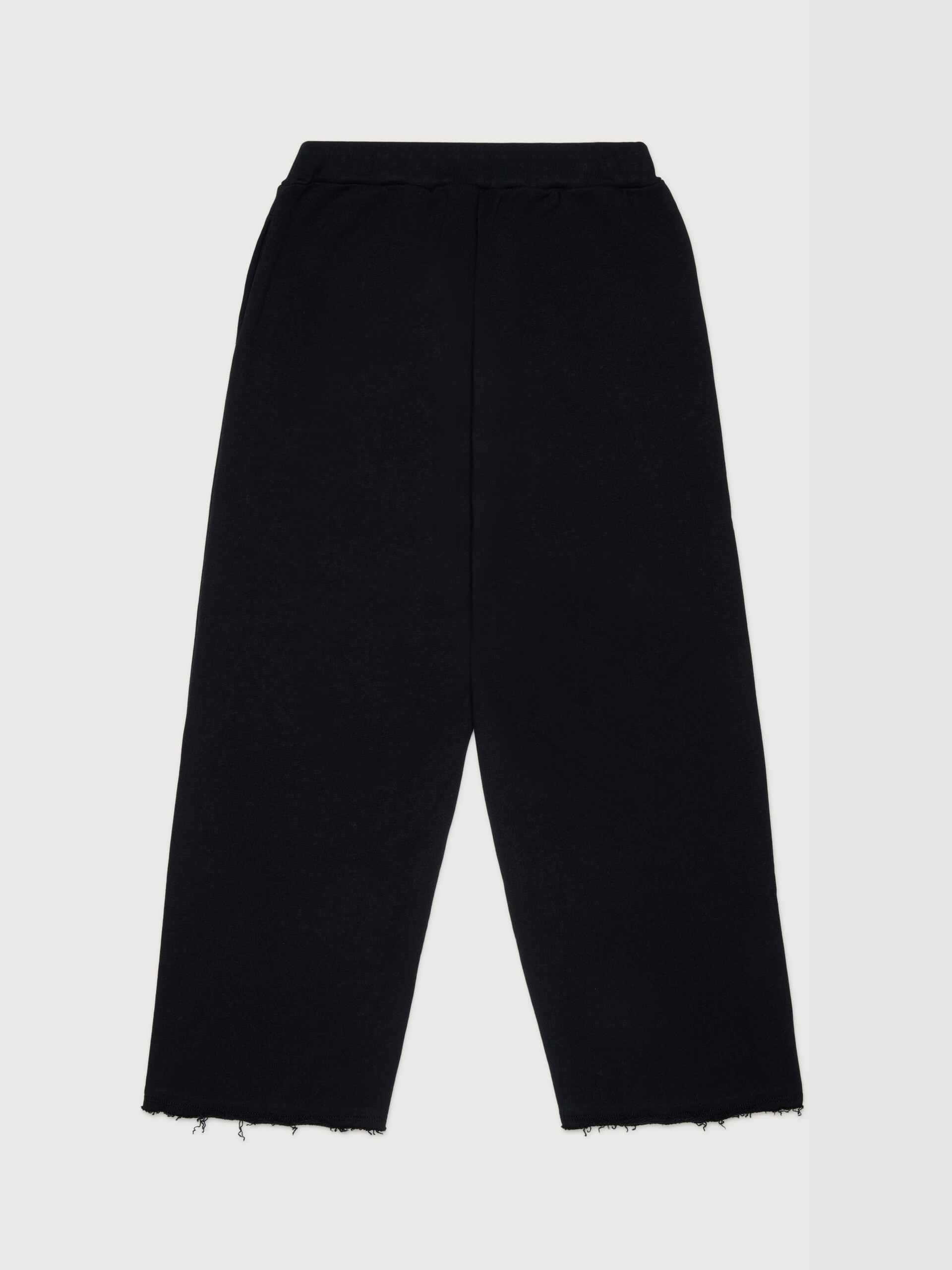 Black cotton joggers with shiny Marni logo - Pants - Image 2