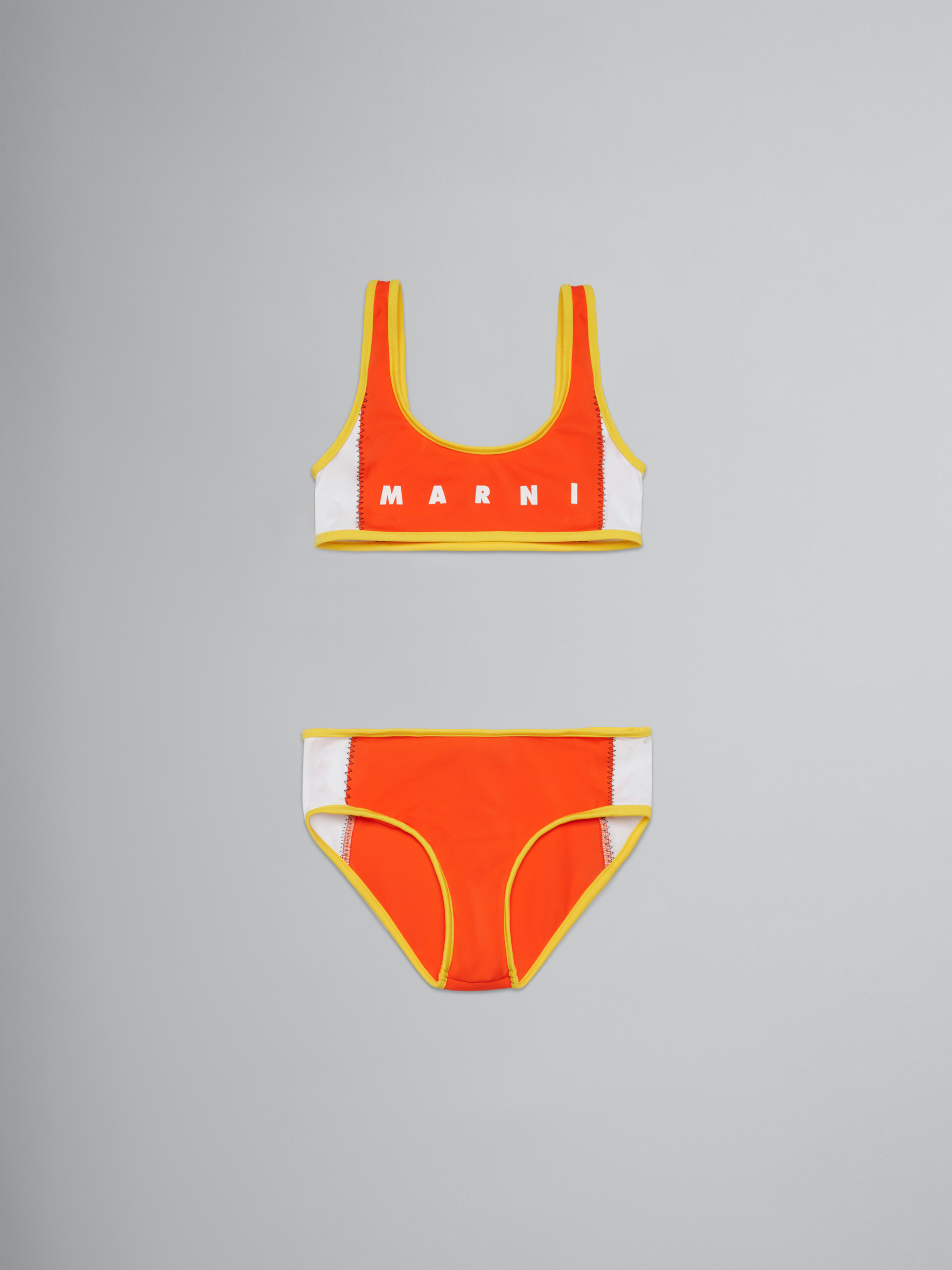 Bikini con motivo color block - NIÑO - Image 1