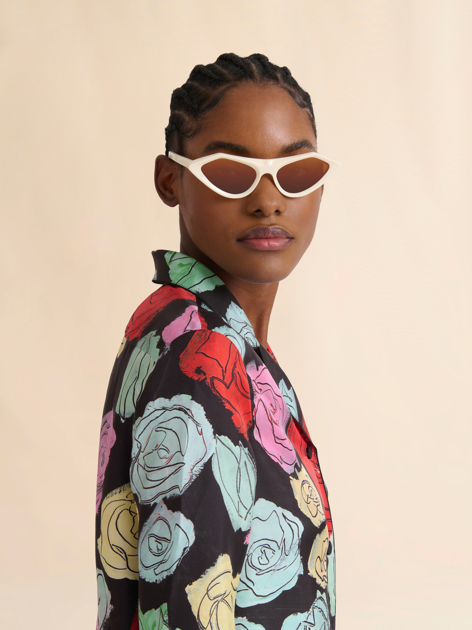 Black acetate Tikbarri sunglasses - Optical - Image 2