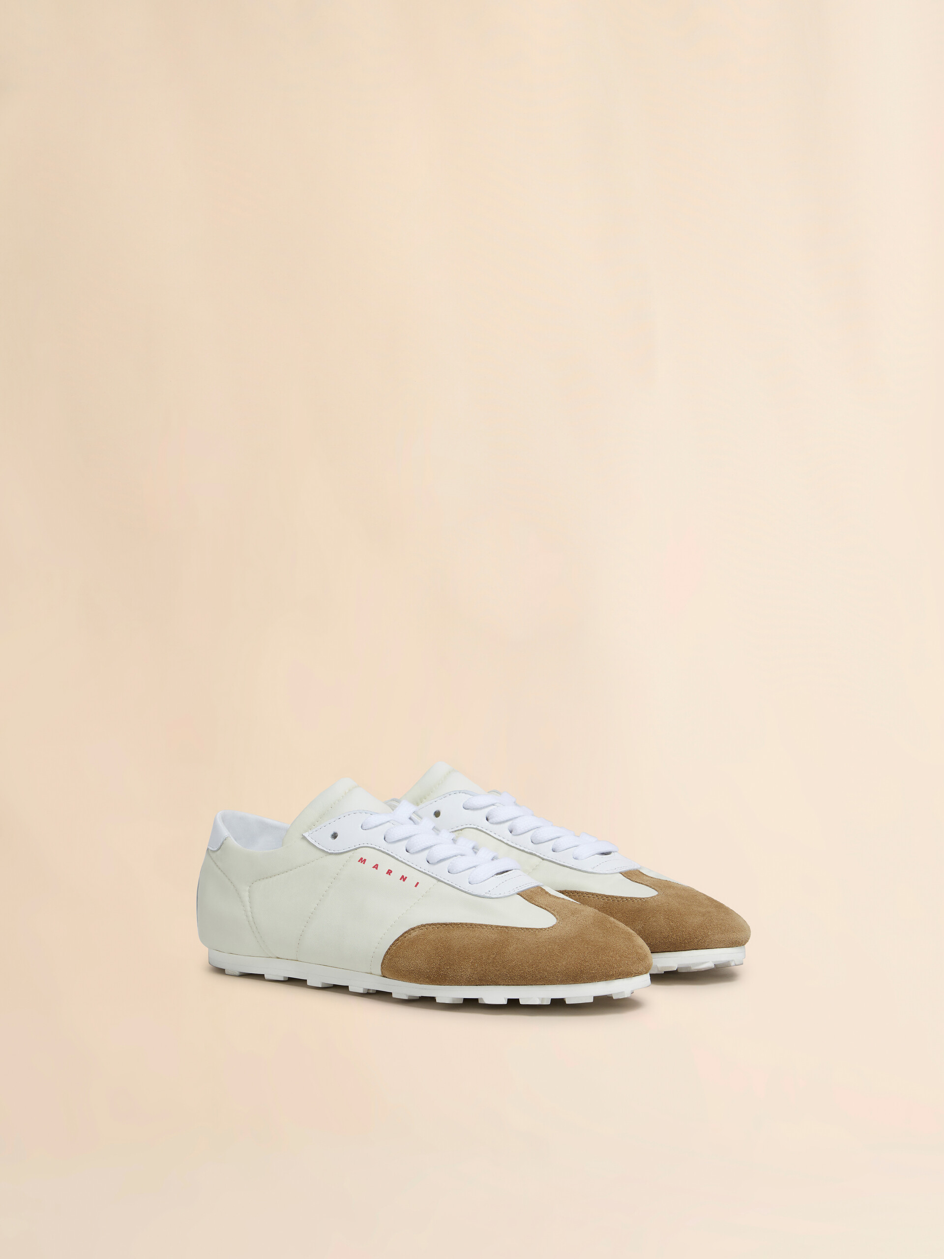 Off-white nylon Softy Soccer sneaker - Sneakers - Image 2