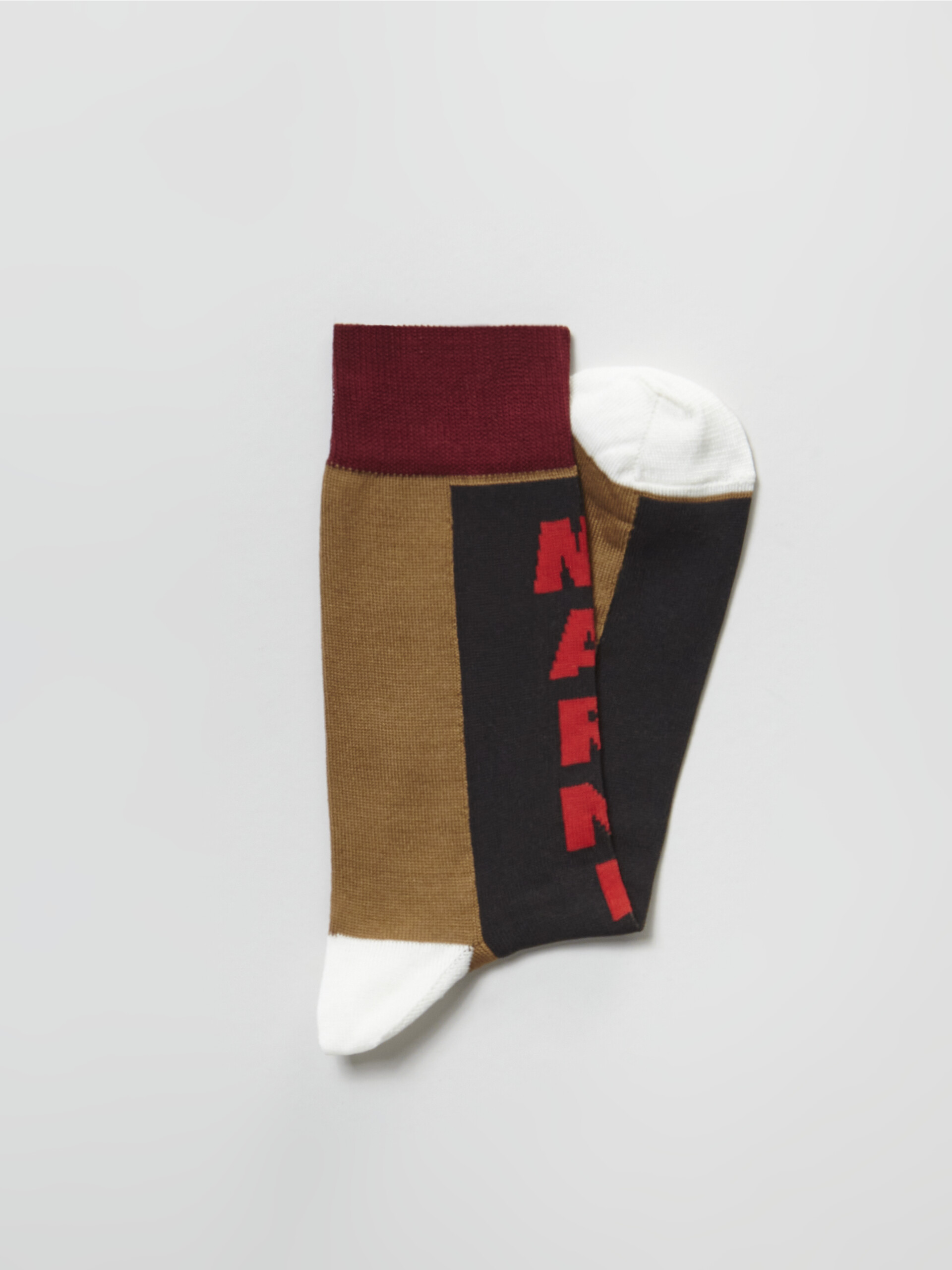 Mercerised cotton and nylon blend sock - Socks - Image 2