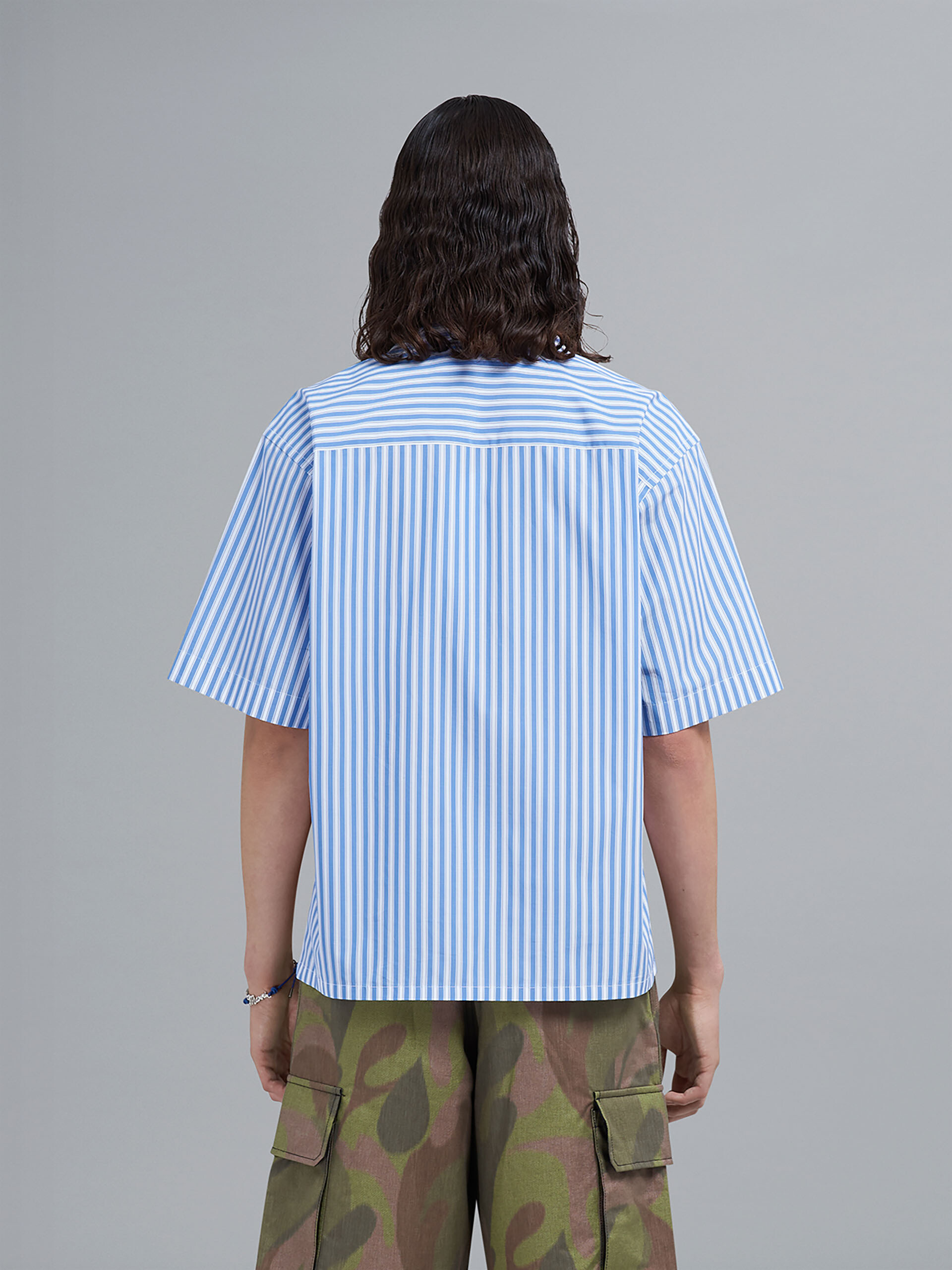 Bowlinghemd mit 50s Camo-Print aus Material-Mix - Hemden - Image 3