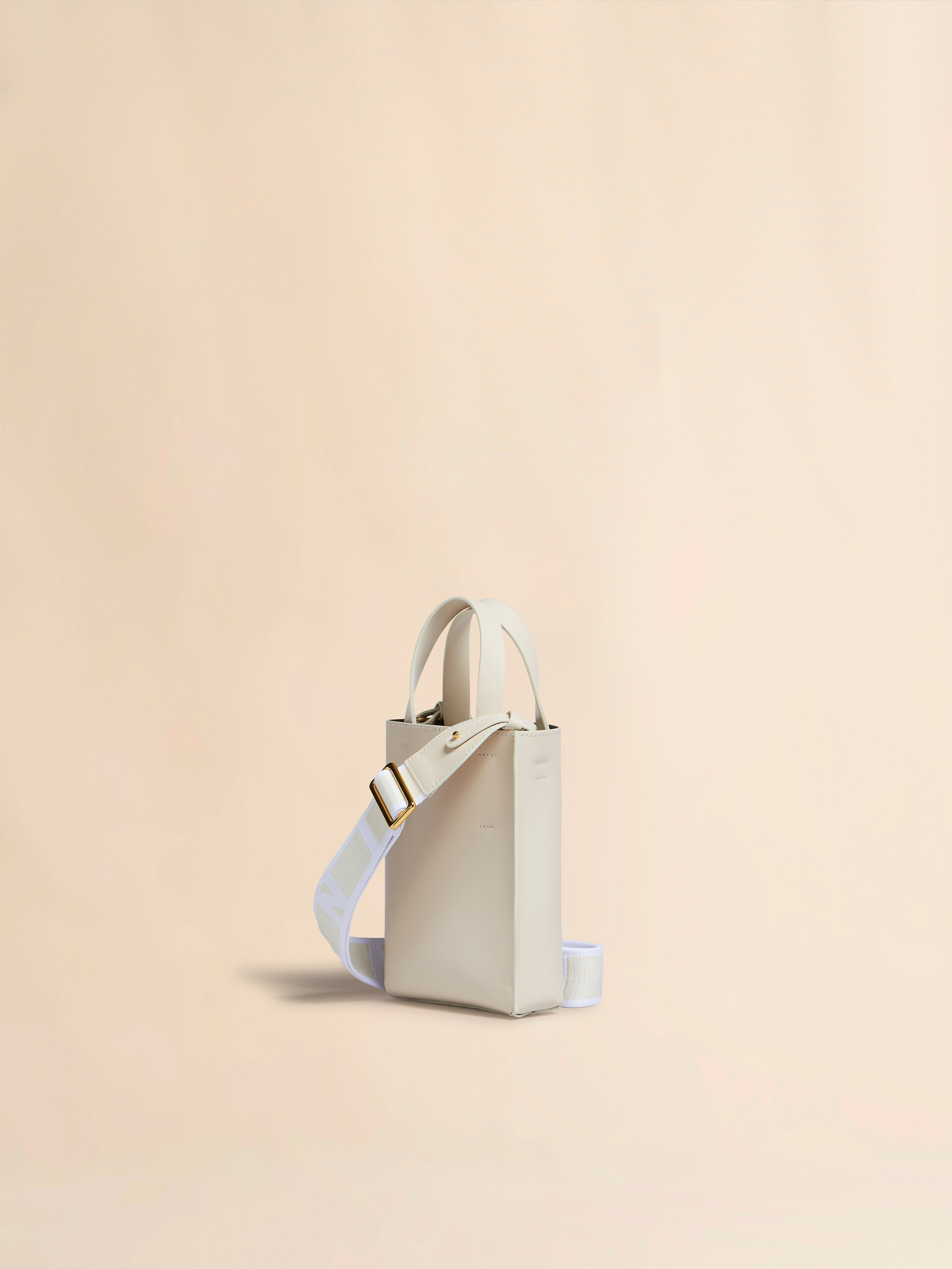 MUSEO nano bag in light blue leather - Shopping Bags - Image 2