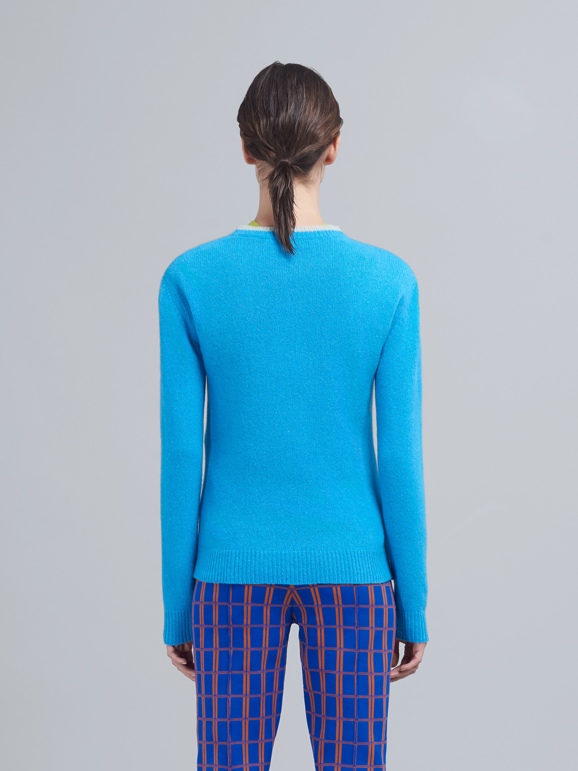70’s flower cashmere sweater - Pullovers - Image 3