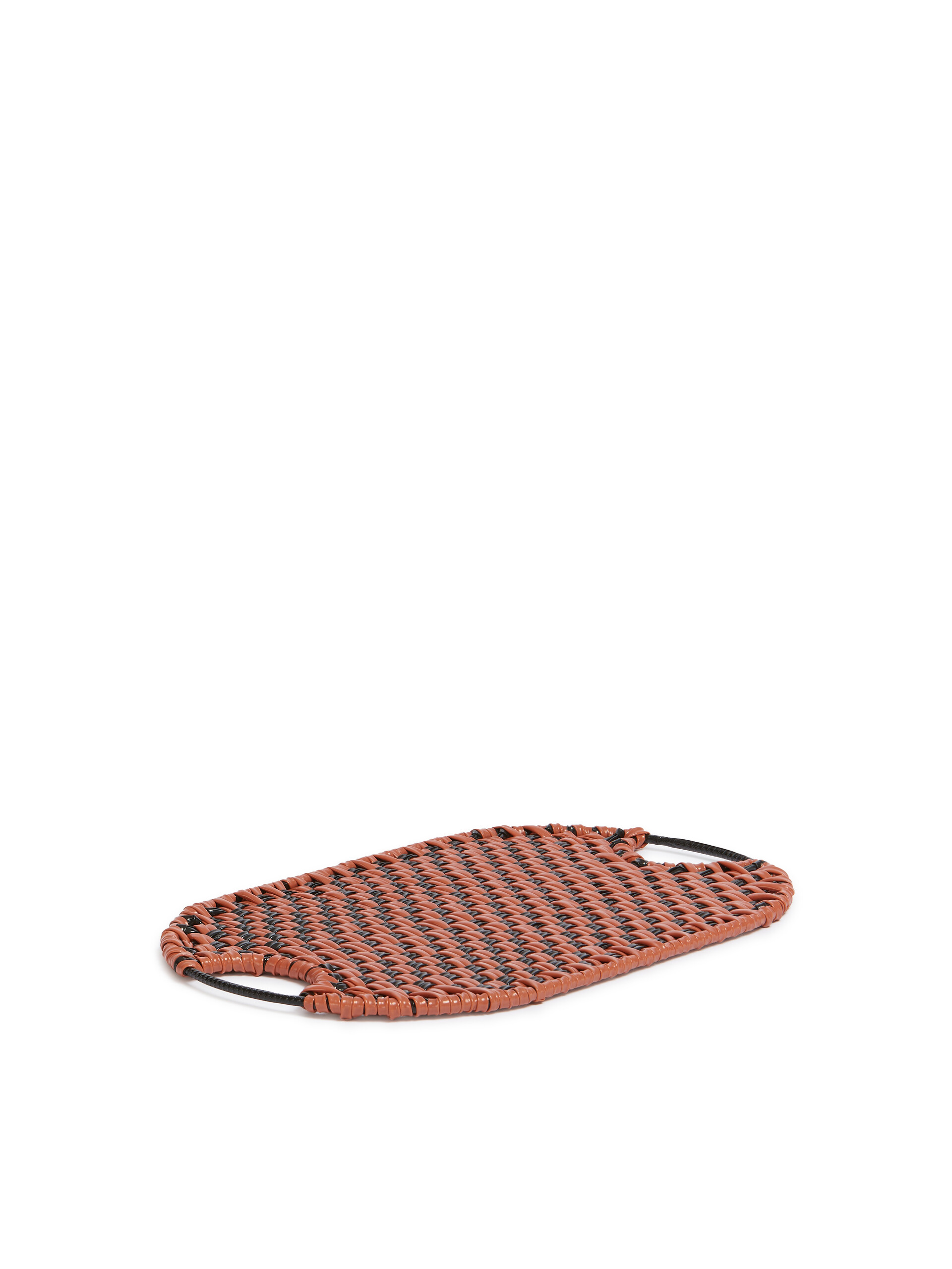 Orange Marni Market Woven Tray - Accessories - Image 2