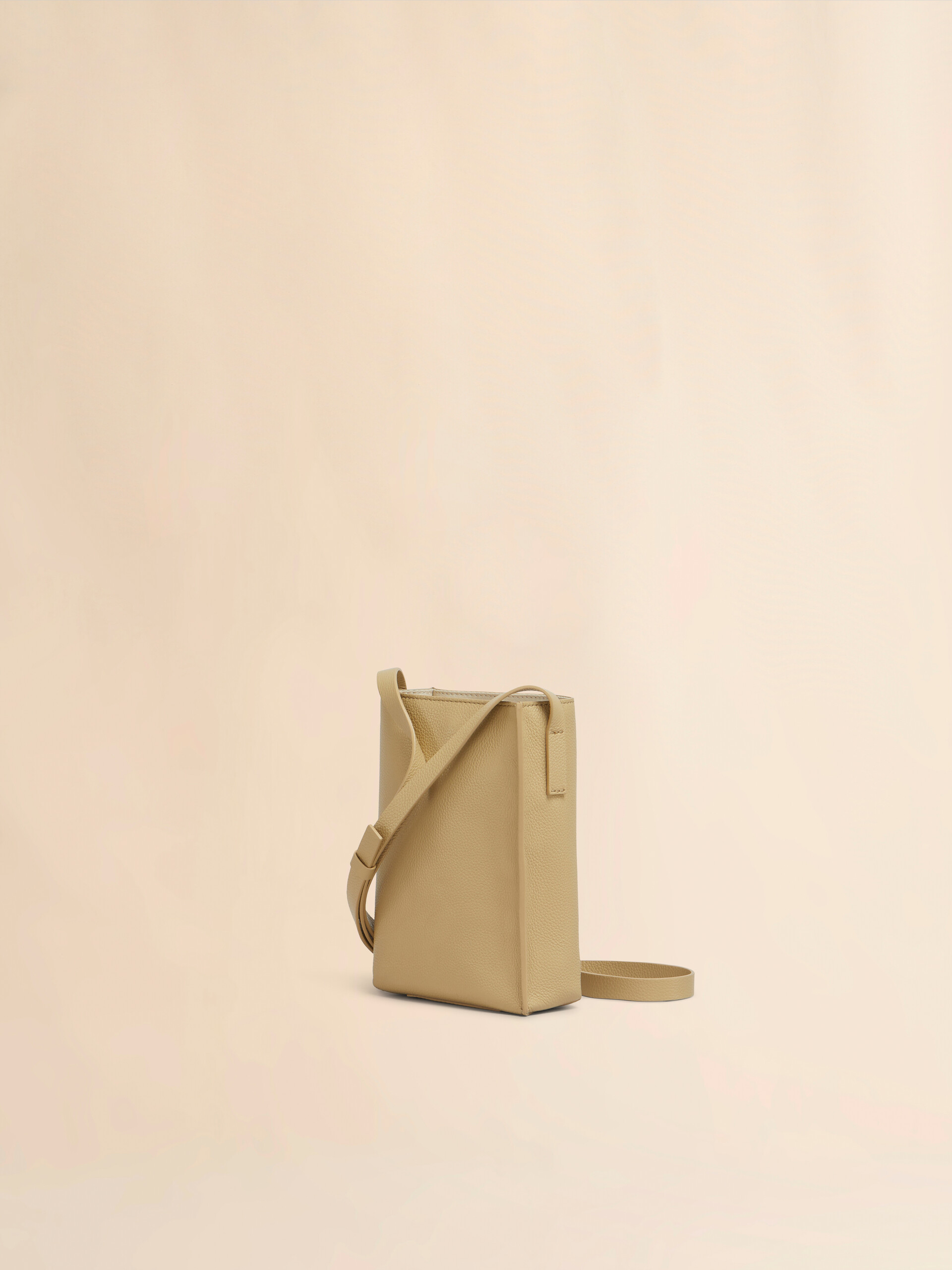 Black leather Museo Nano Bag with Marni Symbol embroidery - Shoulder Bags - Image 2