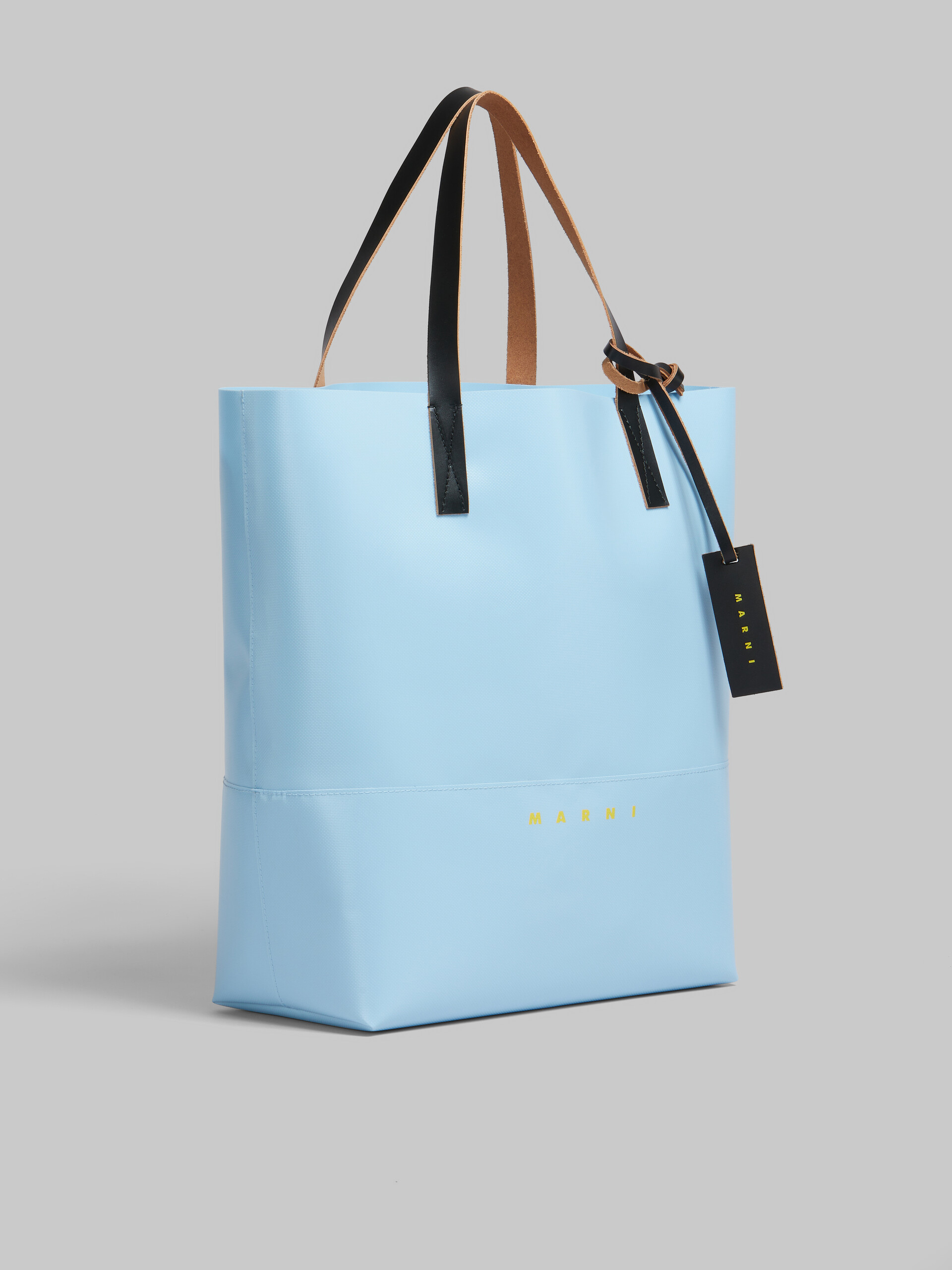 Light blue open shopper with Marni tag - Shopping Bags - Image 5