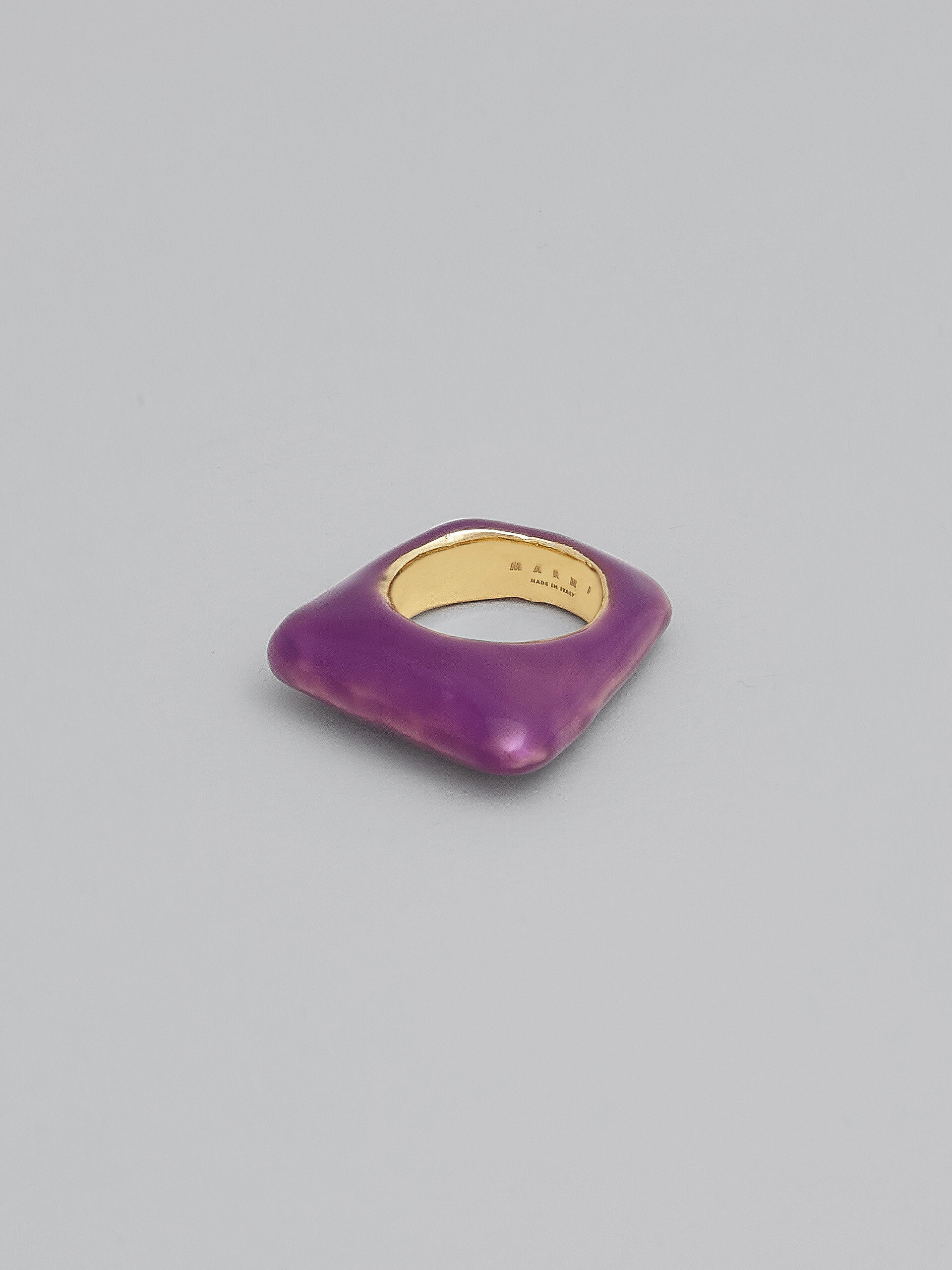 TRAPEZE purple ring - Rings - Image 4