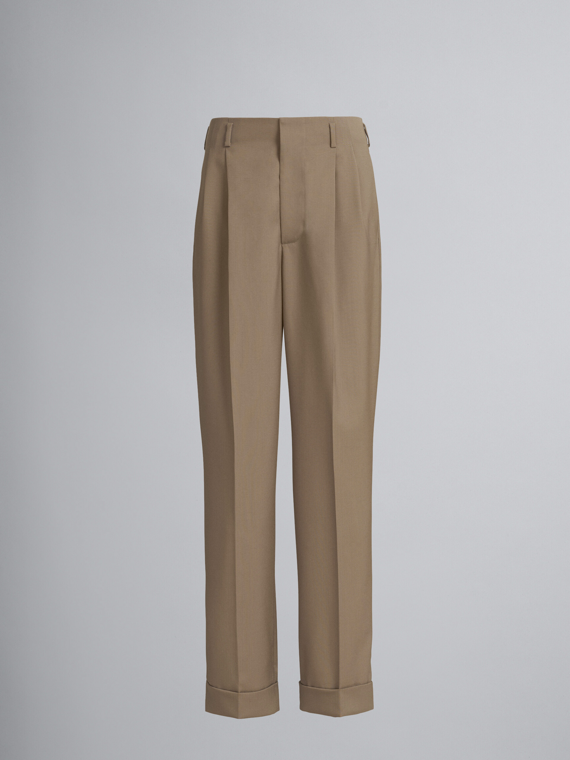 Fresh wool masculine trousers | Marni