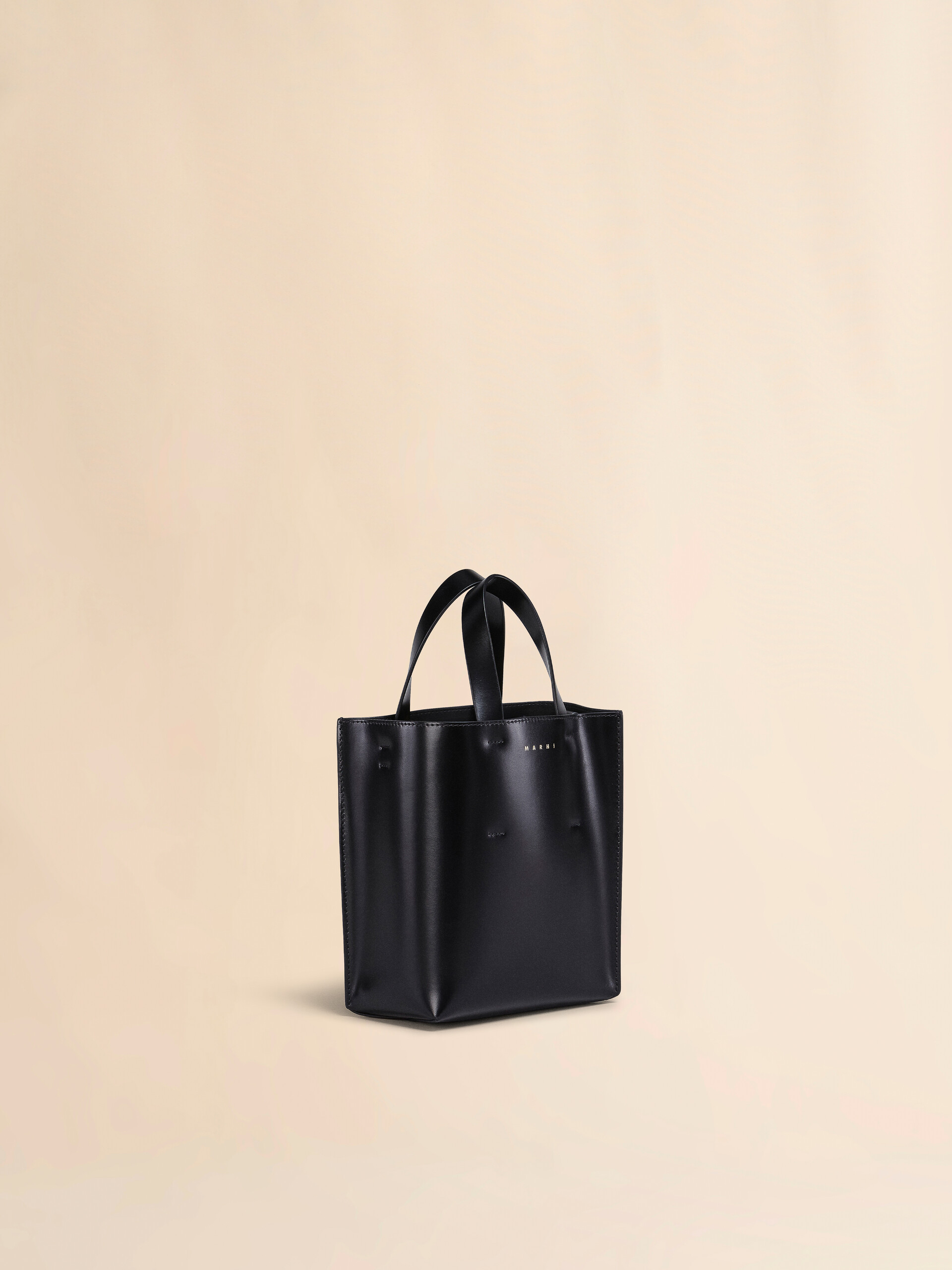 Marni Black & White Mini Museo Tote