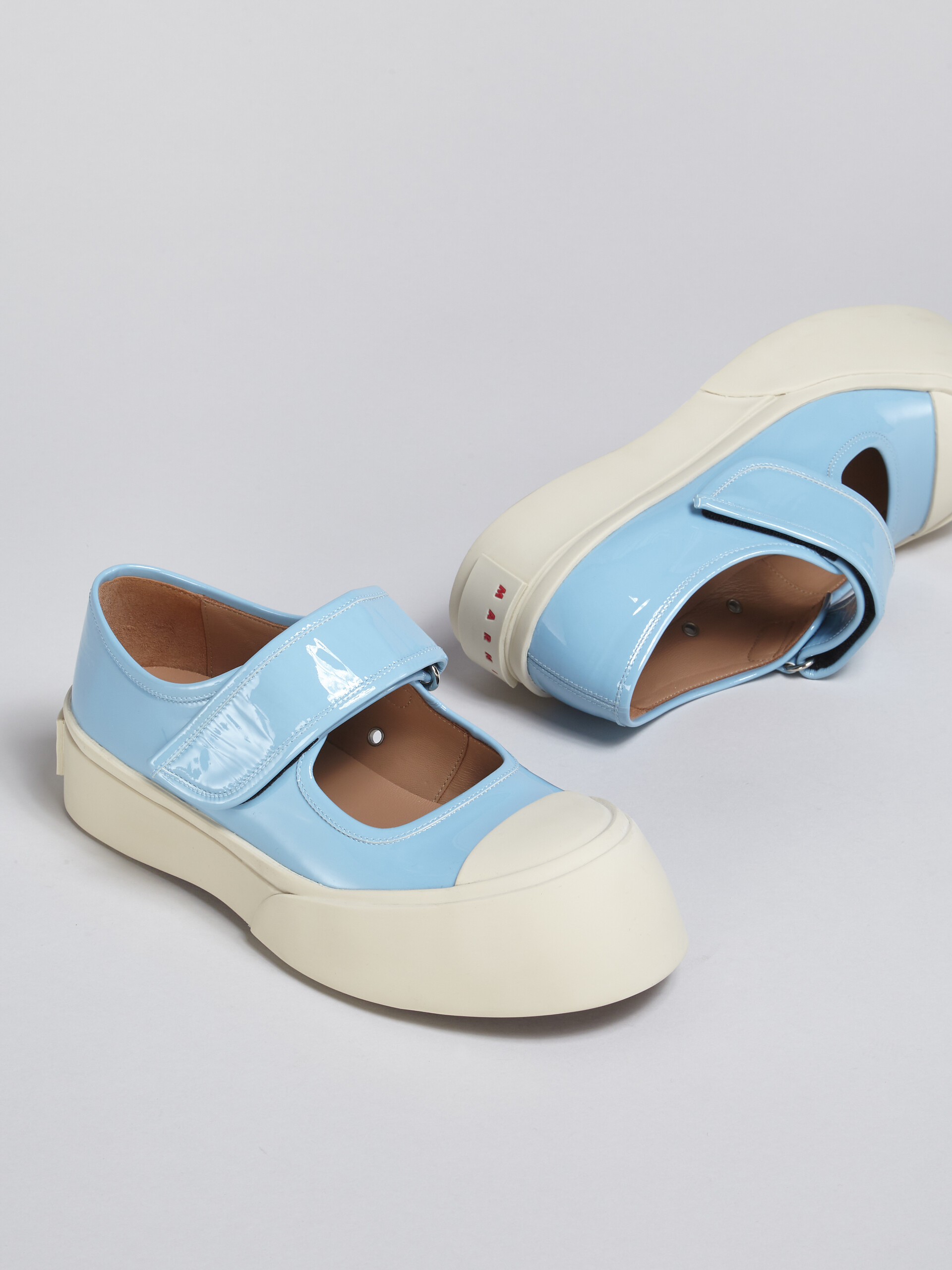 Pale blue patent leather PABLO Mary-Jane sneaker - Sneakers - Image 5
