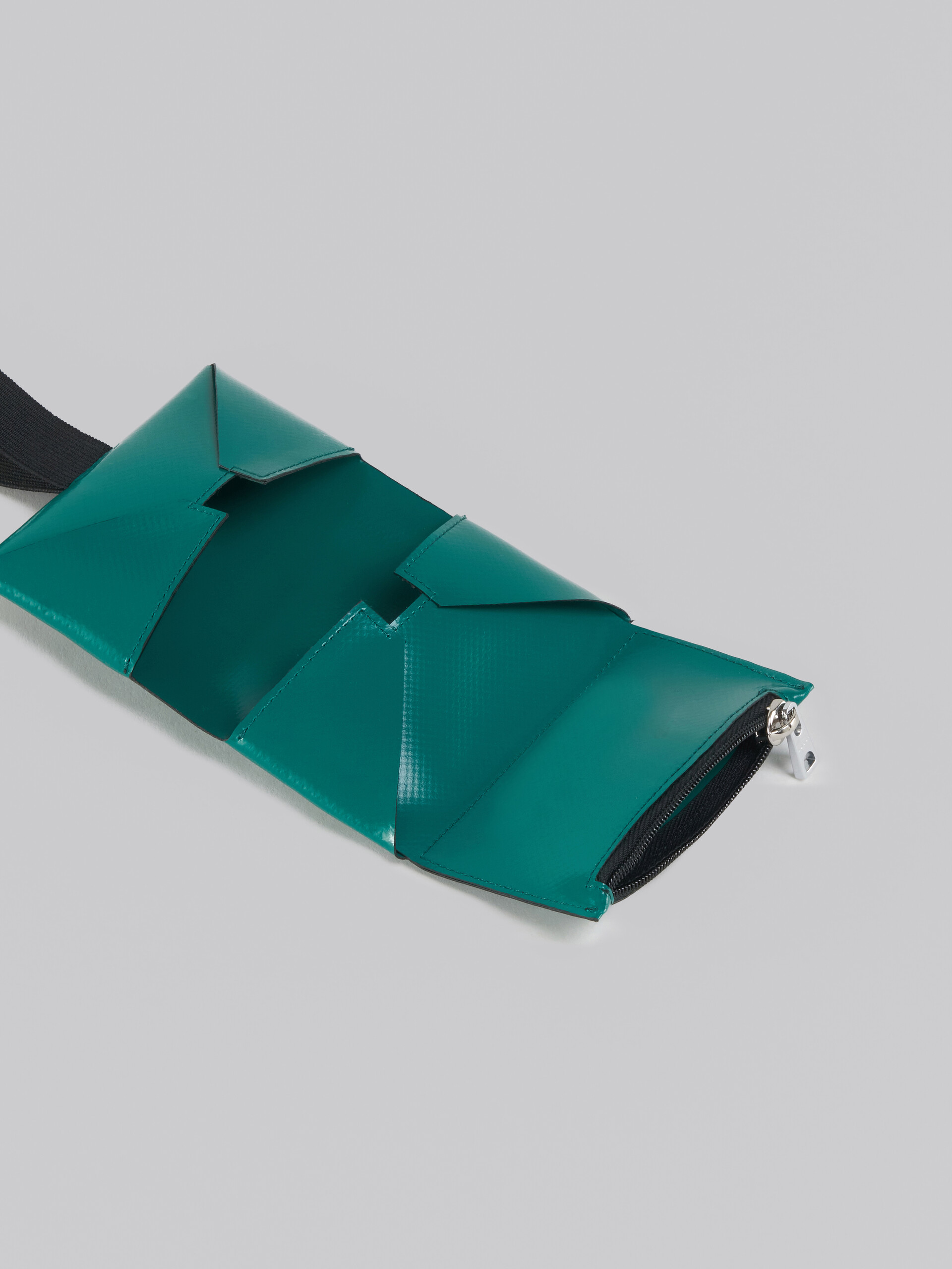 Dreifache Faltbrieftasche in Grün - Brieftaschen - Image 2